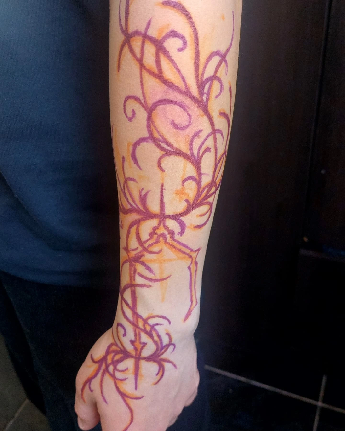 Tattoo by @dazorath — tribal