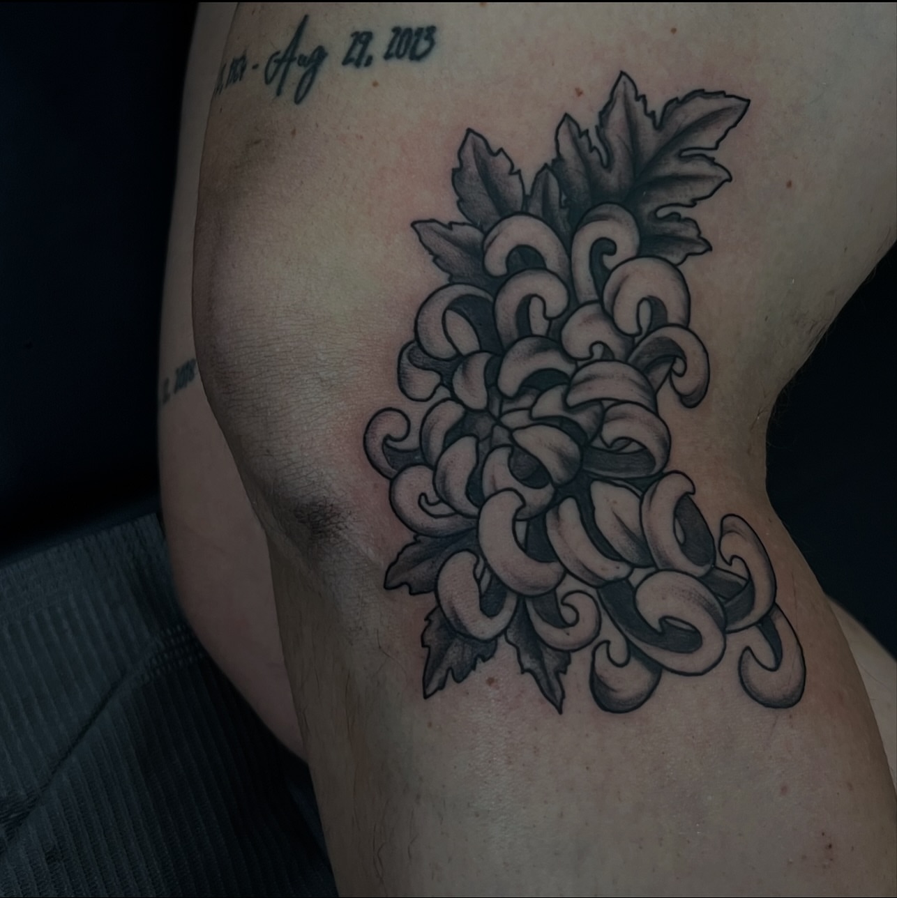 Tattoo by @autumnzilla — black_and_grey