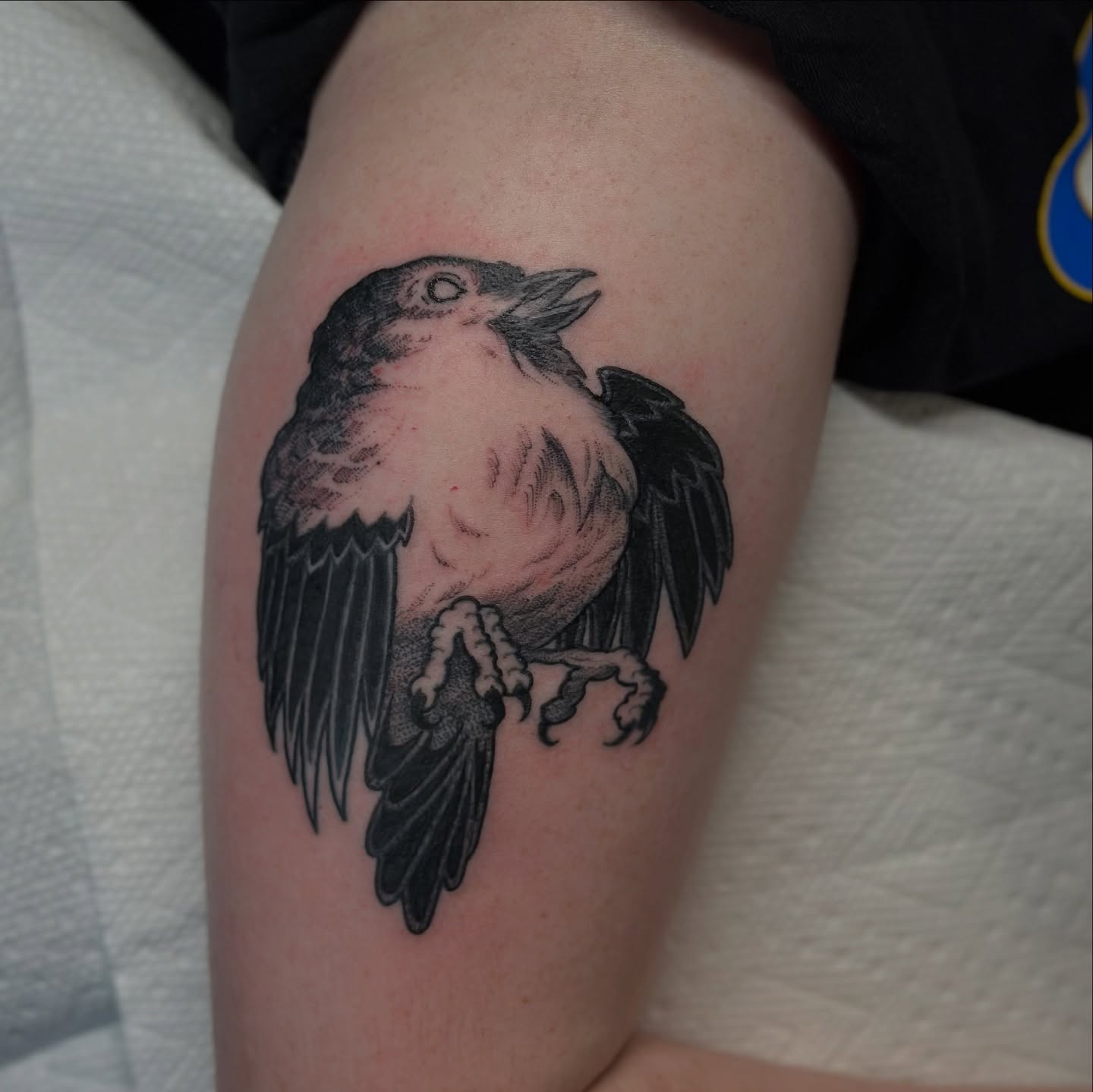 Tattoo by @micxortiz.tattoo — black_and_grey
