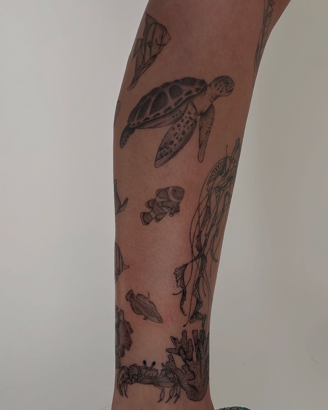 Tattoo by @tattoosbykennedy — fine_line, black_and_grey