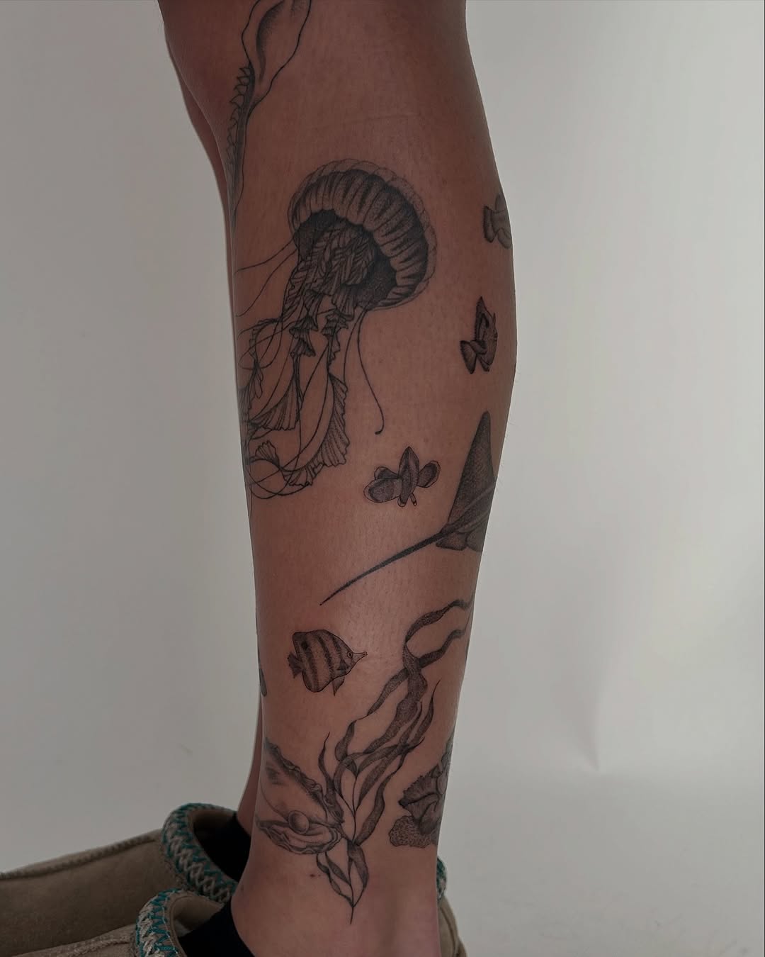 Tattoo by @tattoosbykennedy — fine_line, black_and_grey