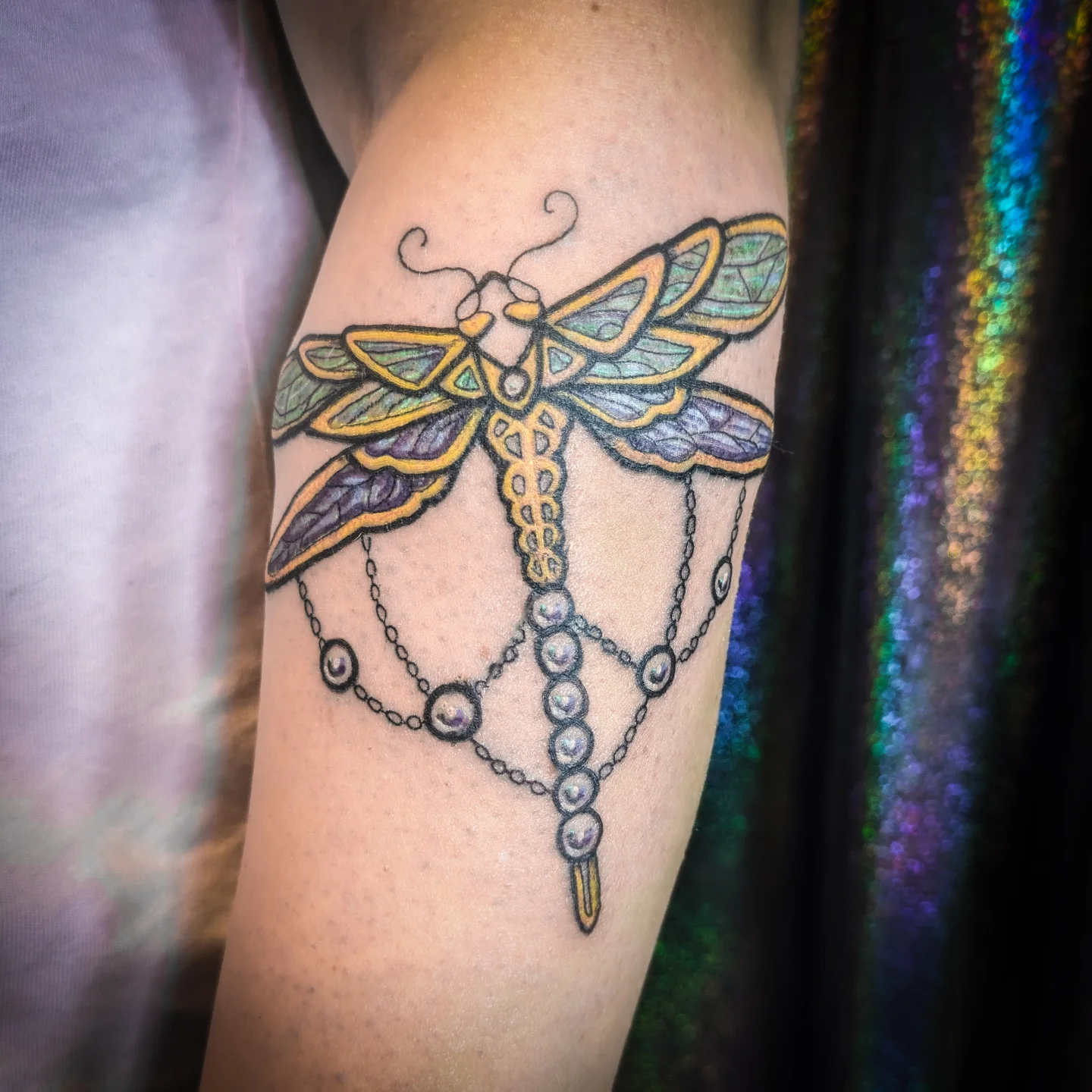 Tattoo by @scarygilvarrytattoo — geometric, ornamental
