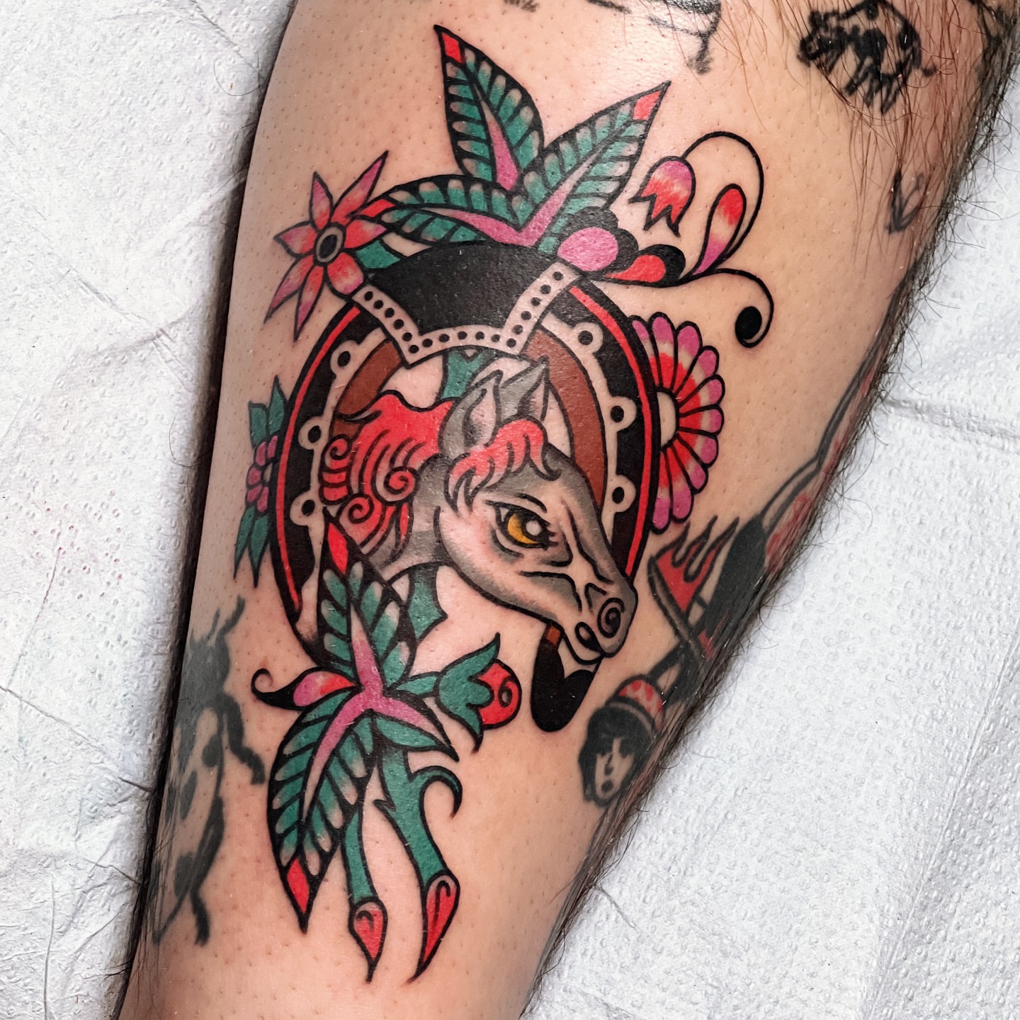 Tattoo by @morganhabe — american_traditional