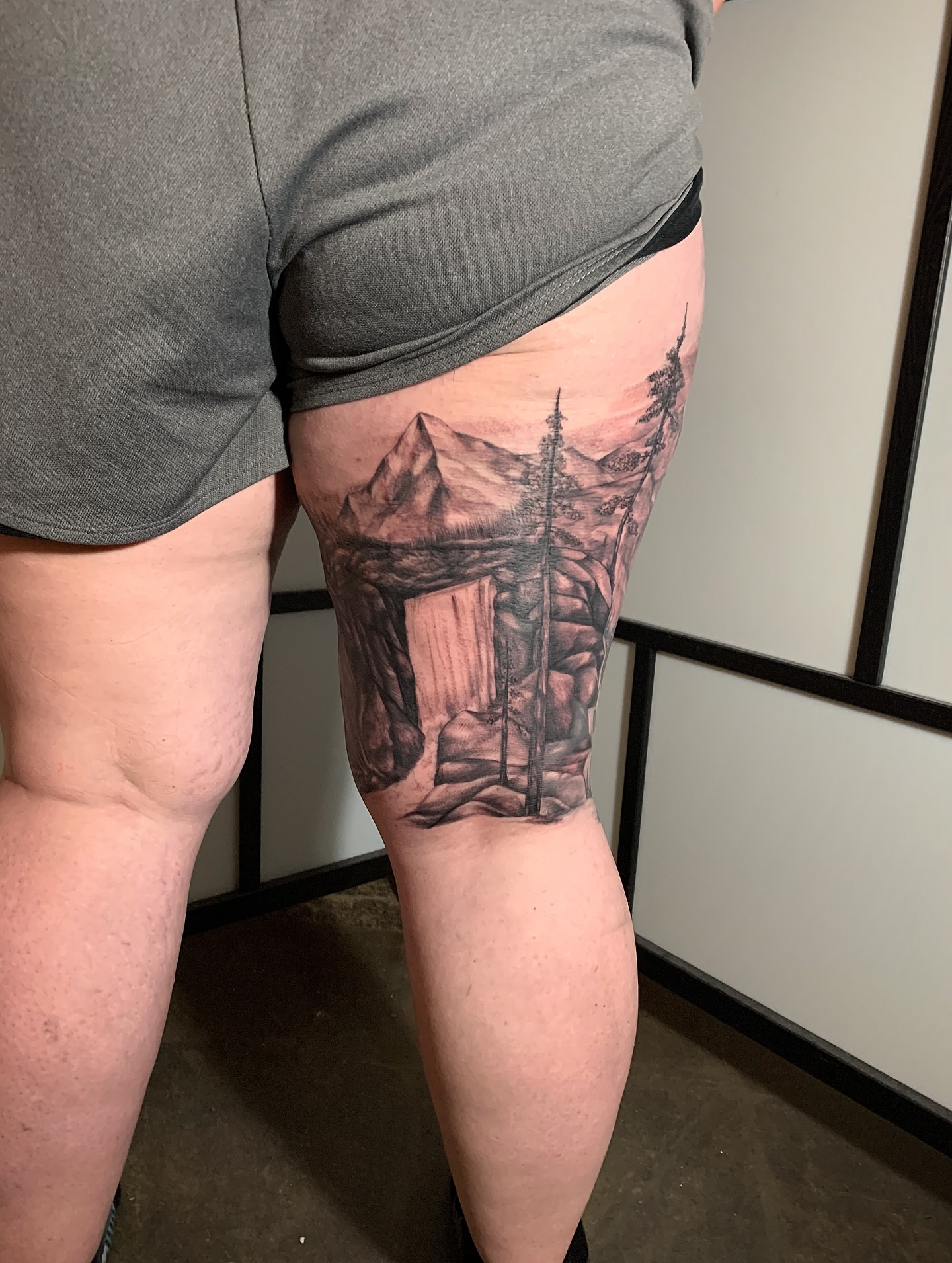 Tattoo by @macplanttattoos — black_and_grey, realism