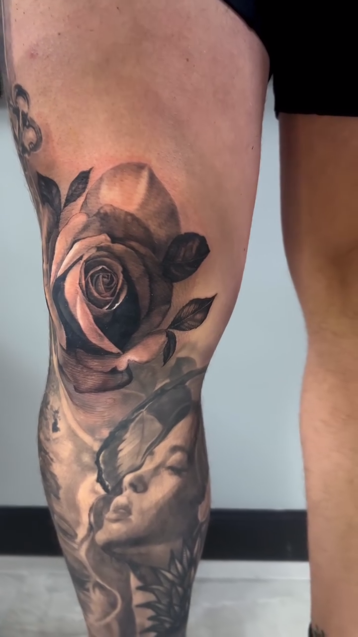 Tattoo by @the_buza — realism, black_and_grey