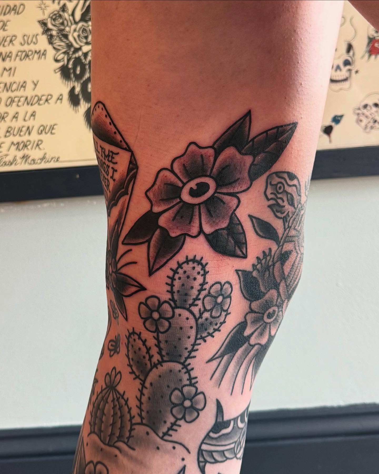 Tattoo by @lexie.eckard.tattoo โ american_traditional, black_and_grey