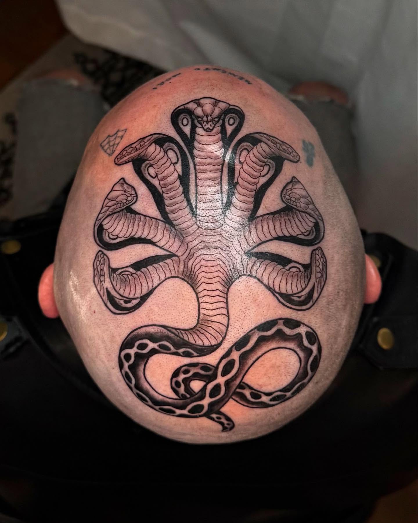 Tattoo by @flynncoooper — black_and_grey