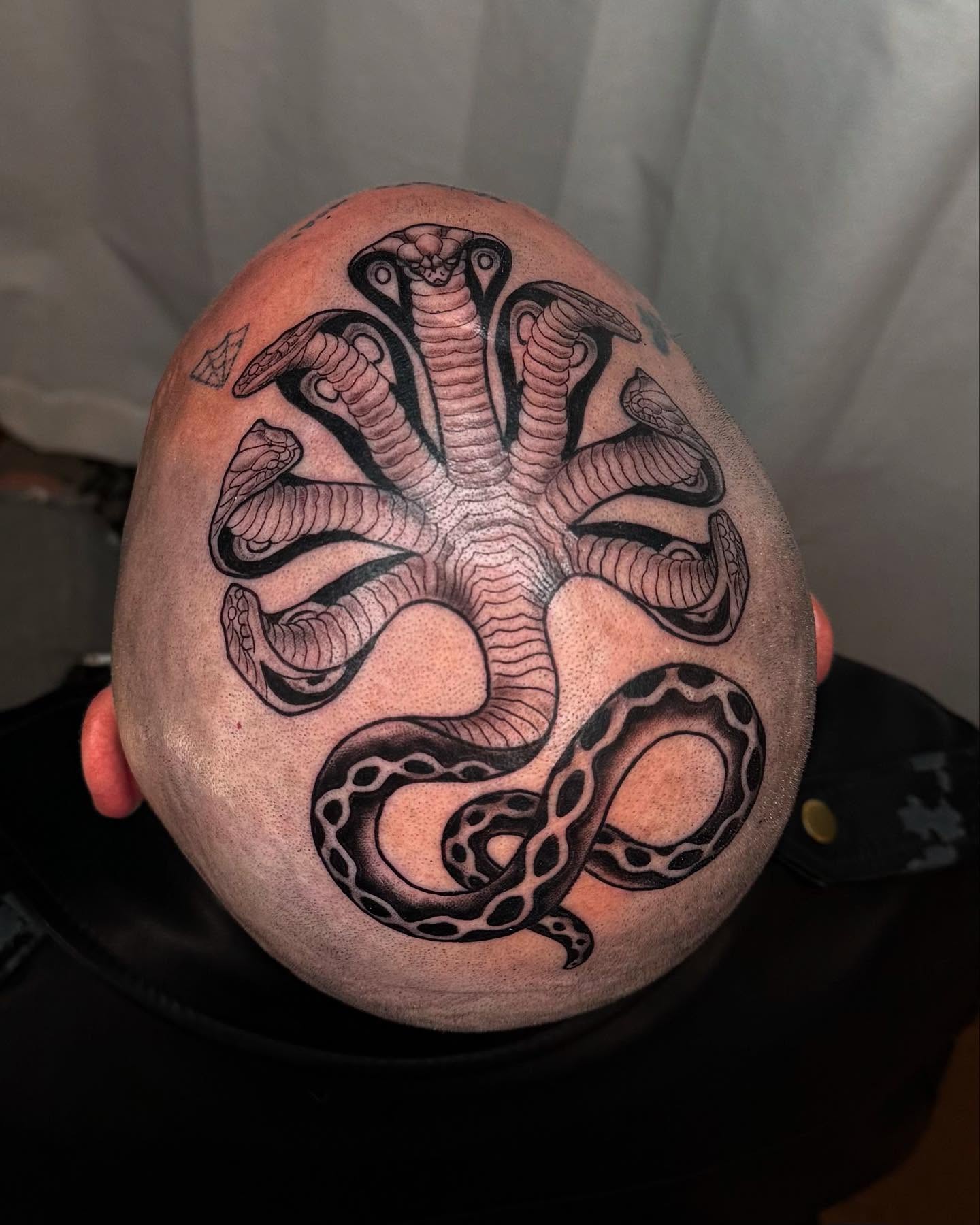 Tattoo by @flynncoooper — black_and_grey