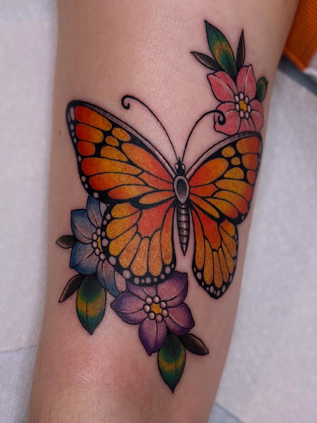 Tattoo by @purrsimmon — neo_traditional, realism