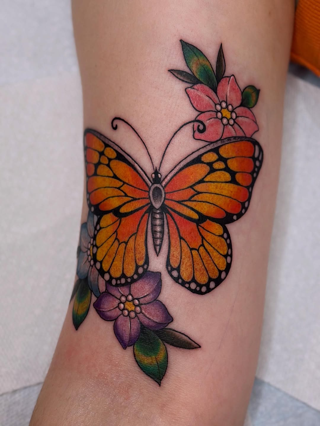 Tattoo by @purrsimmon — neo_traditional, realism
