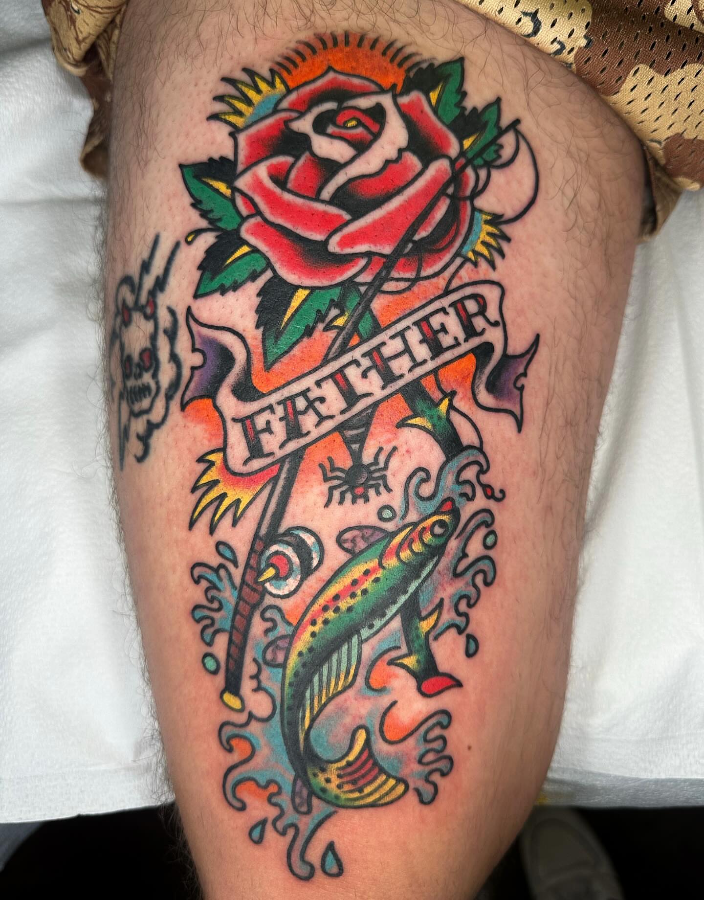 Tattoo by @daviddevaney_ — american_traditional
