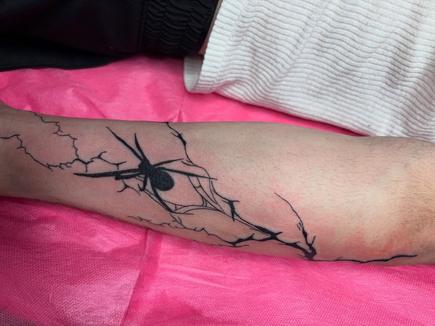 Tattoo by @essentialinktattoos — black_and_grey