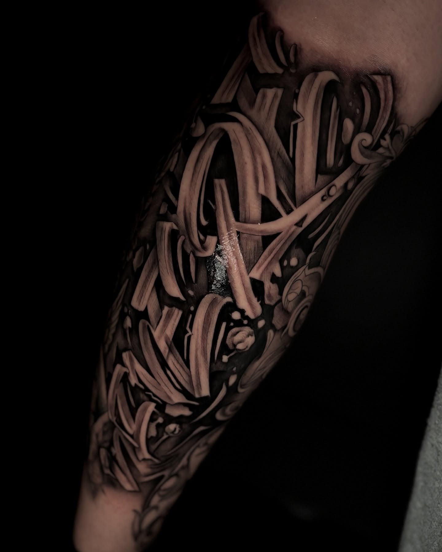 Tattoo by @trendellatattoos — lettering_script