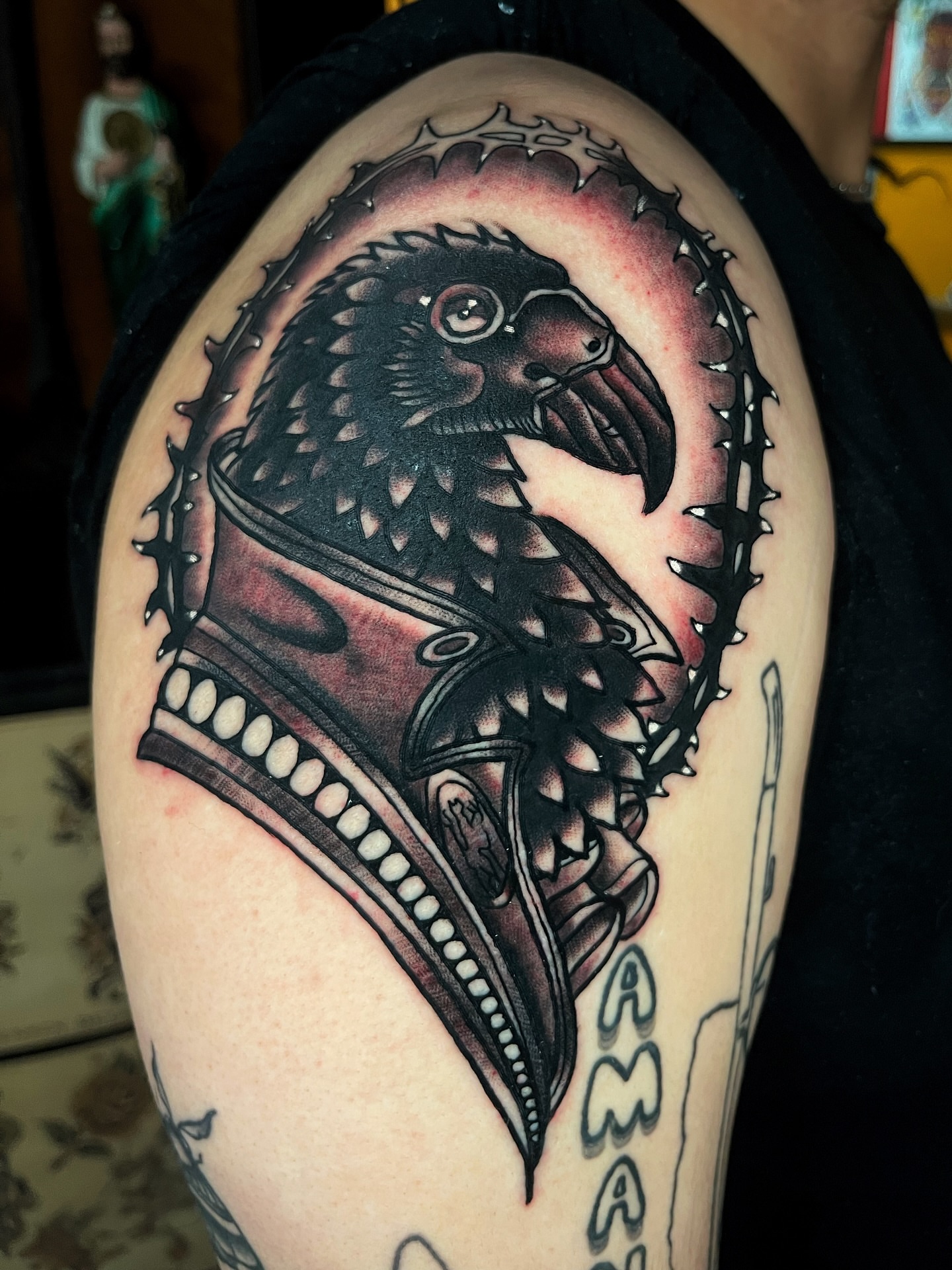 Tattoo by @gilly_gonzo — black_and_grey