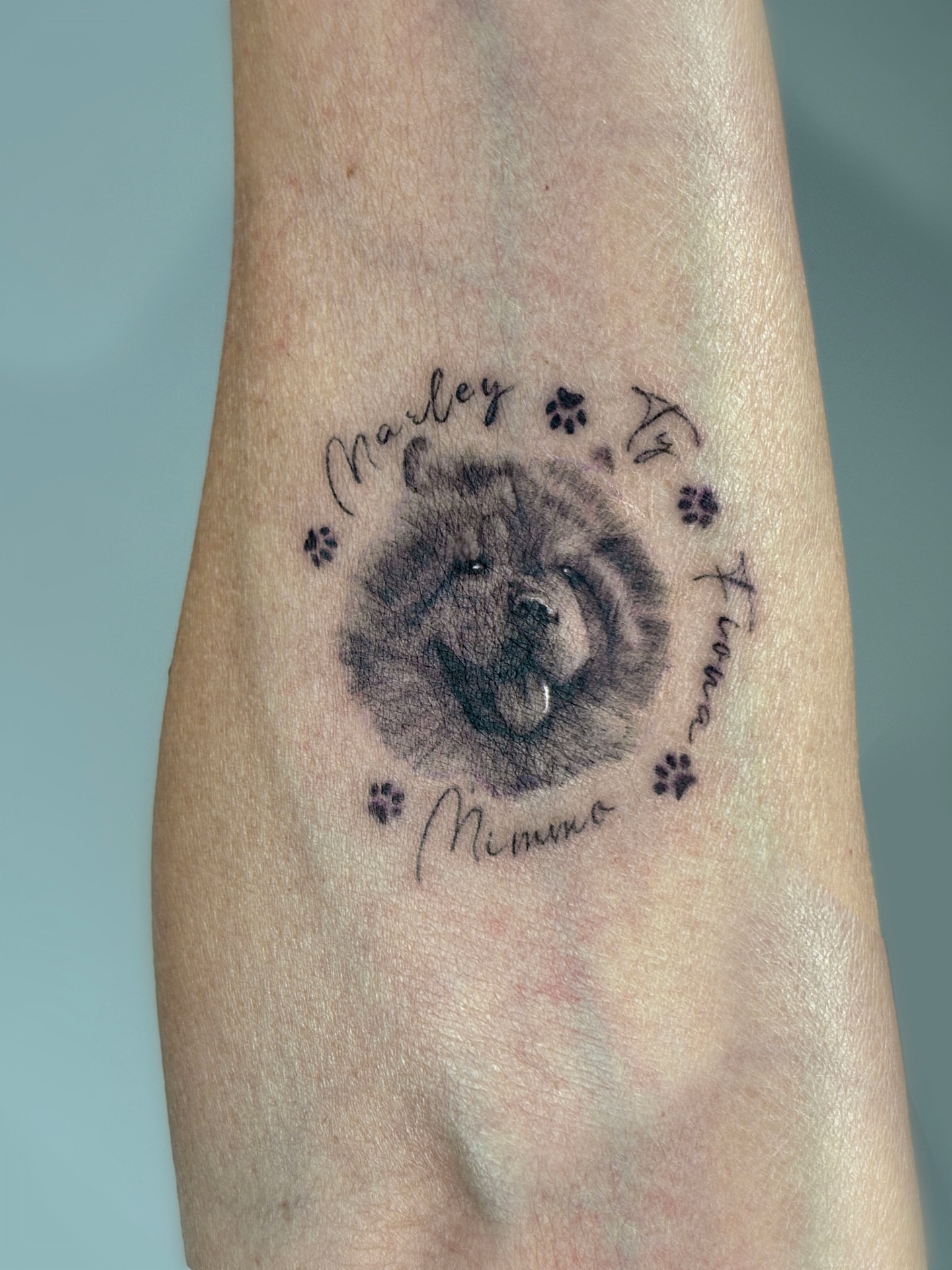 Tattoo by @dasom_real — black_and_grey, realism