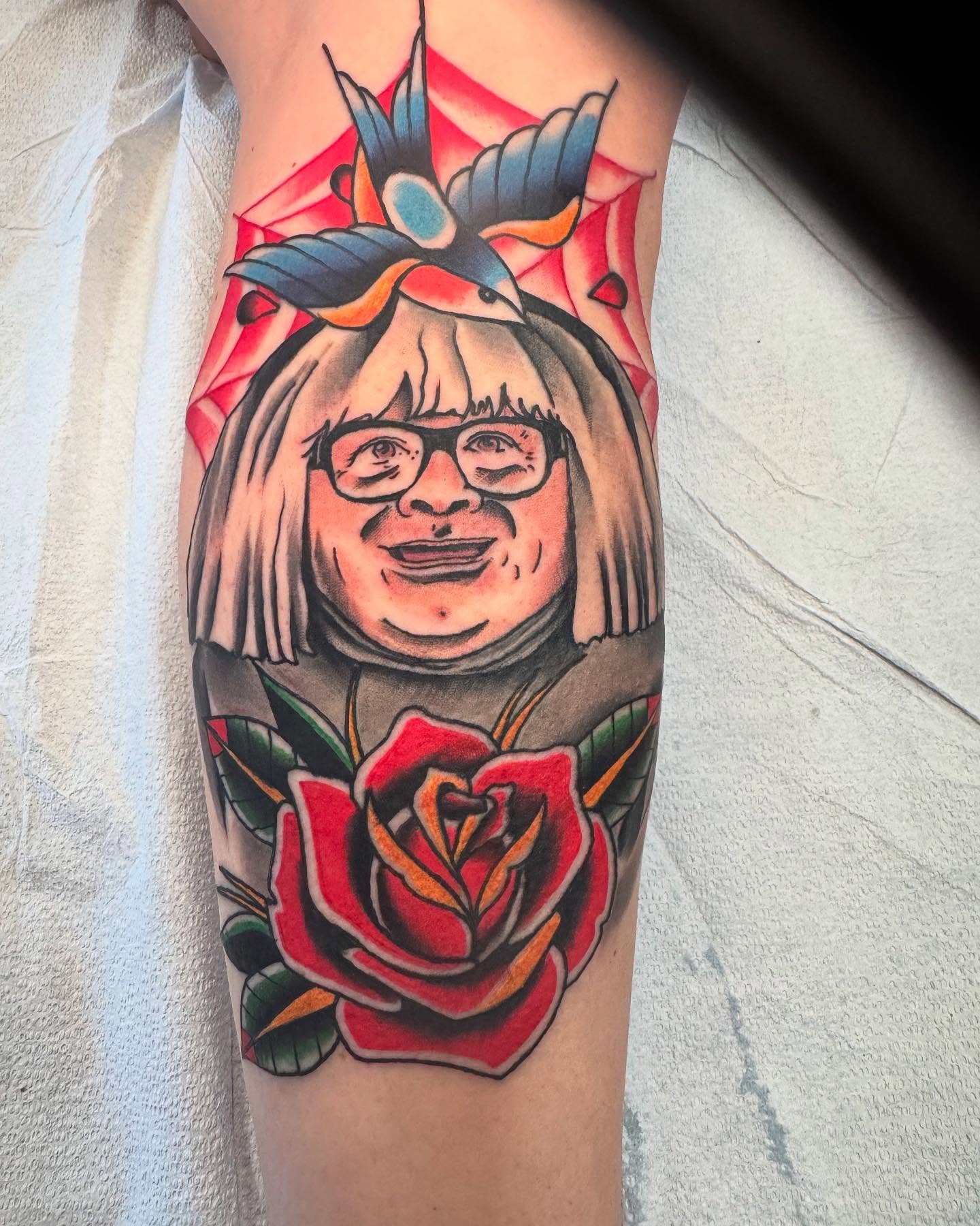 Tattoo by @travisbrowntattoos — american_traditional, realism