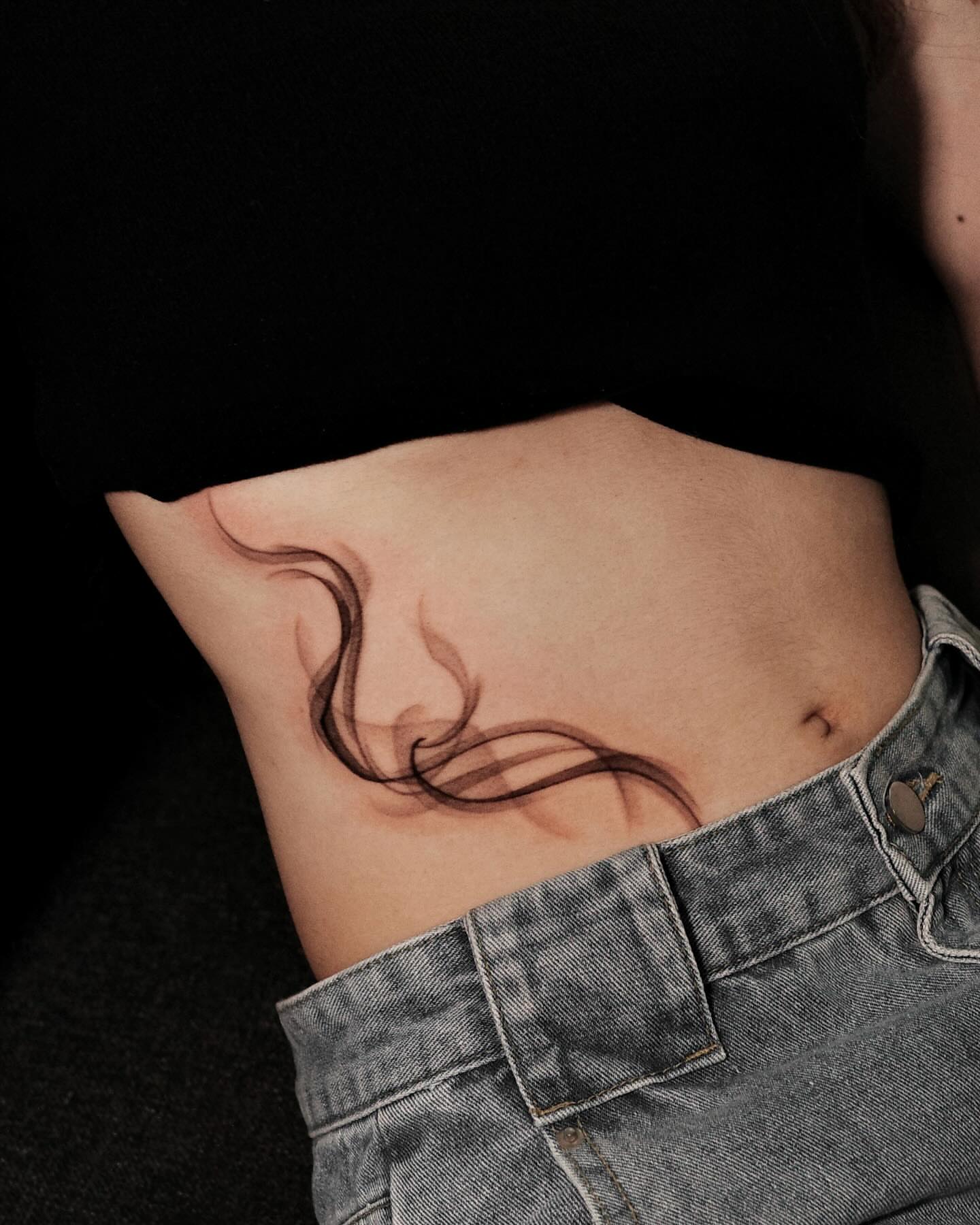 Tattoo by @chouzy_inkk — black_and_grey