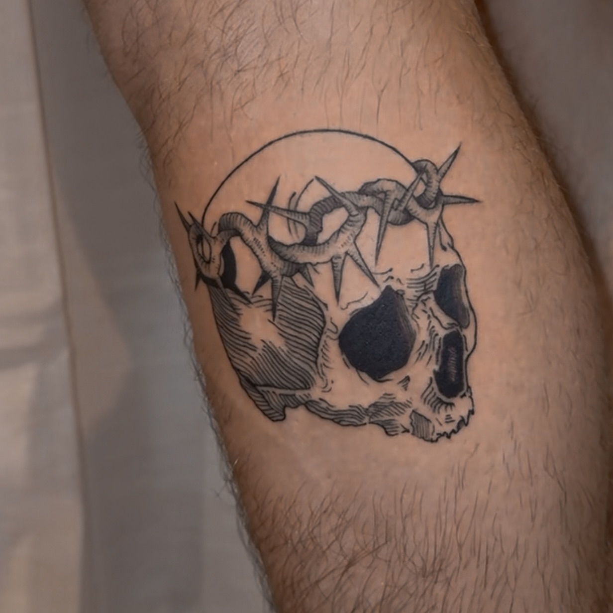 Tattoo by @casperthefriendlytattooer — black_and_grey