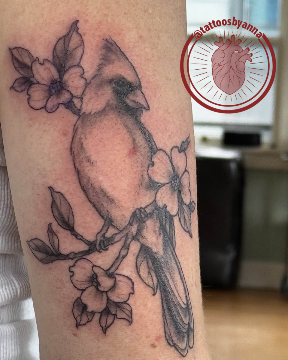 Tattoo by @tattoosbyanna — black_and_grey