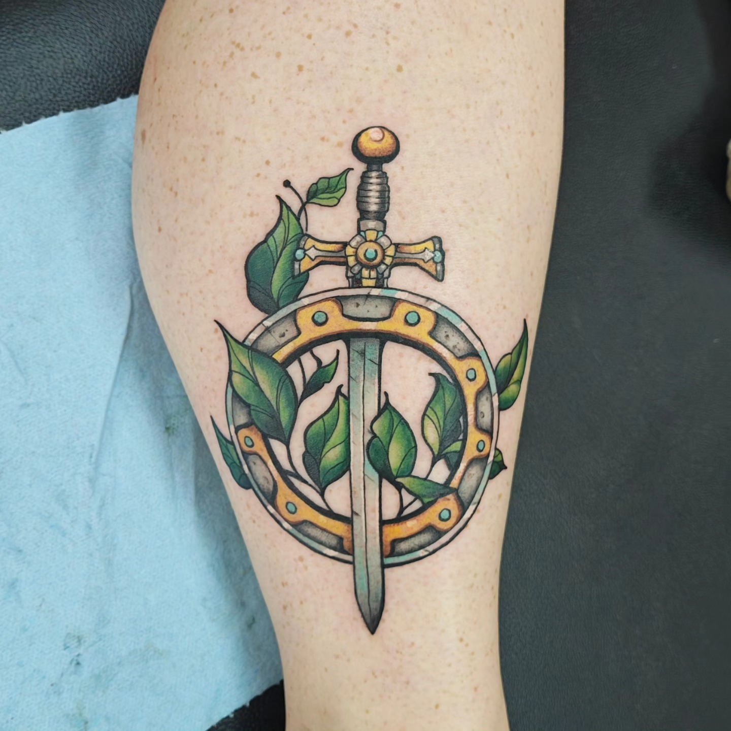 Tattoo by @lizzywiglz — new_school, realism
