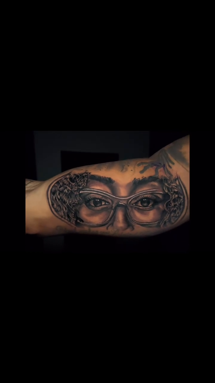 Eyes realism tattoo by Lucky Lefty