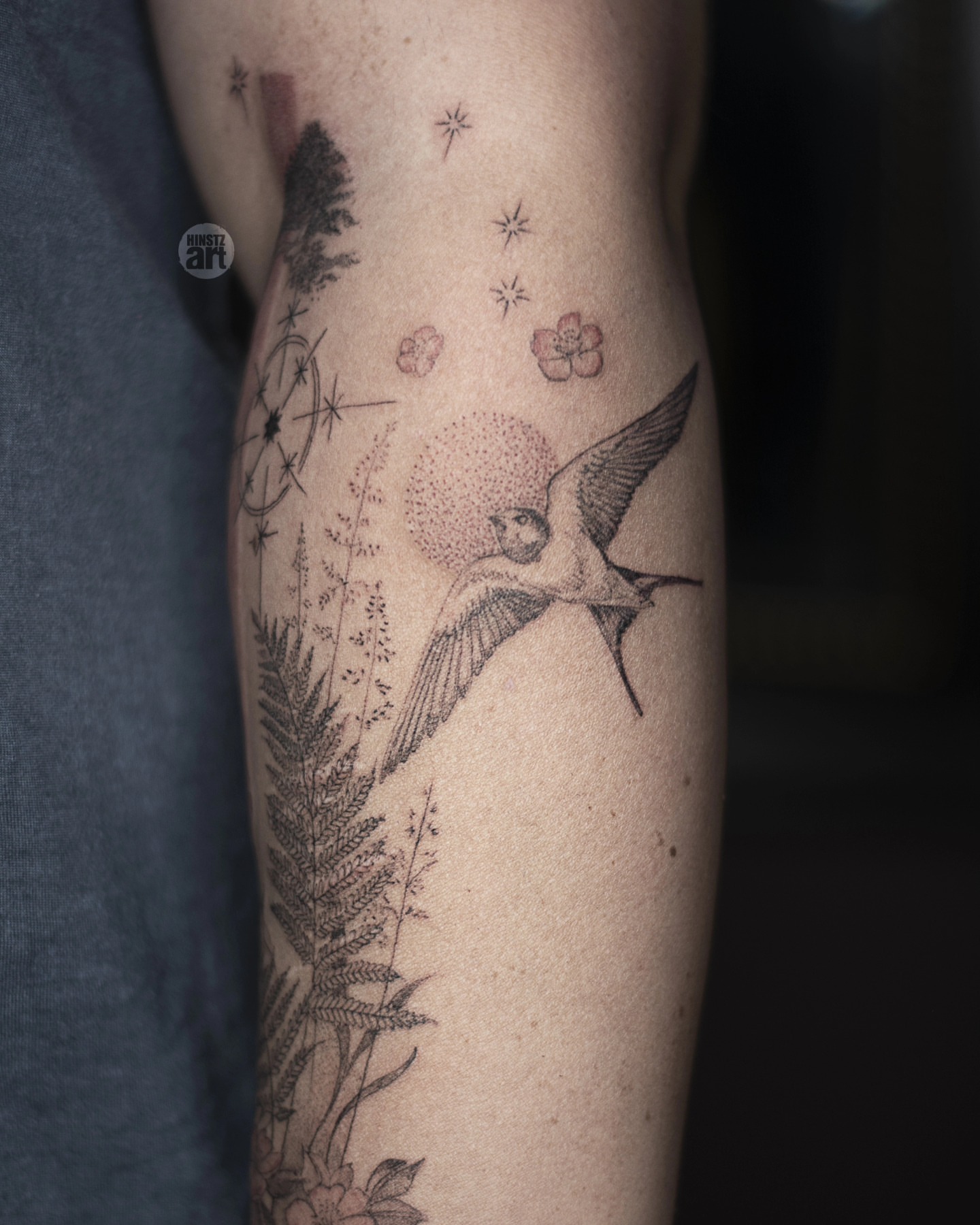 Tattoo by @hinstzart — black_and_grey