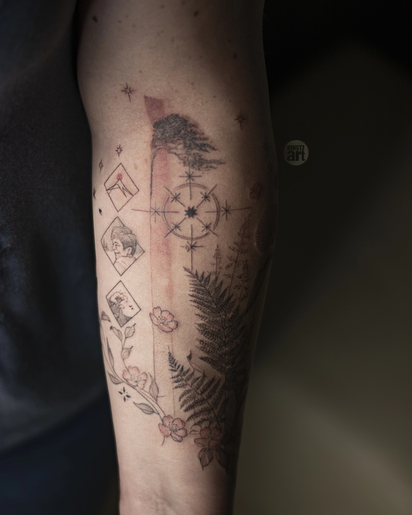 Tattoo by @hinstzart — black_and_grey