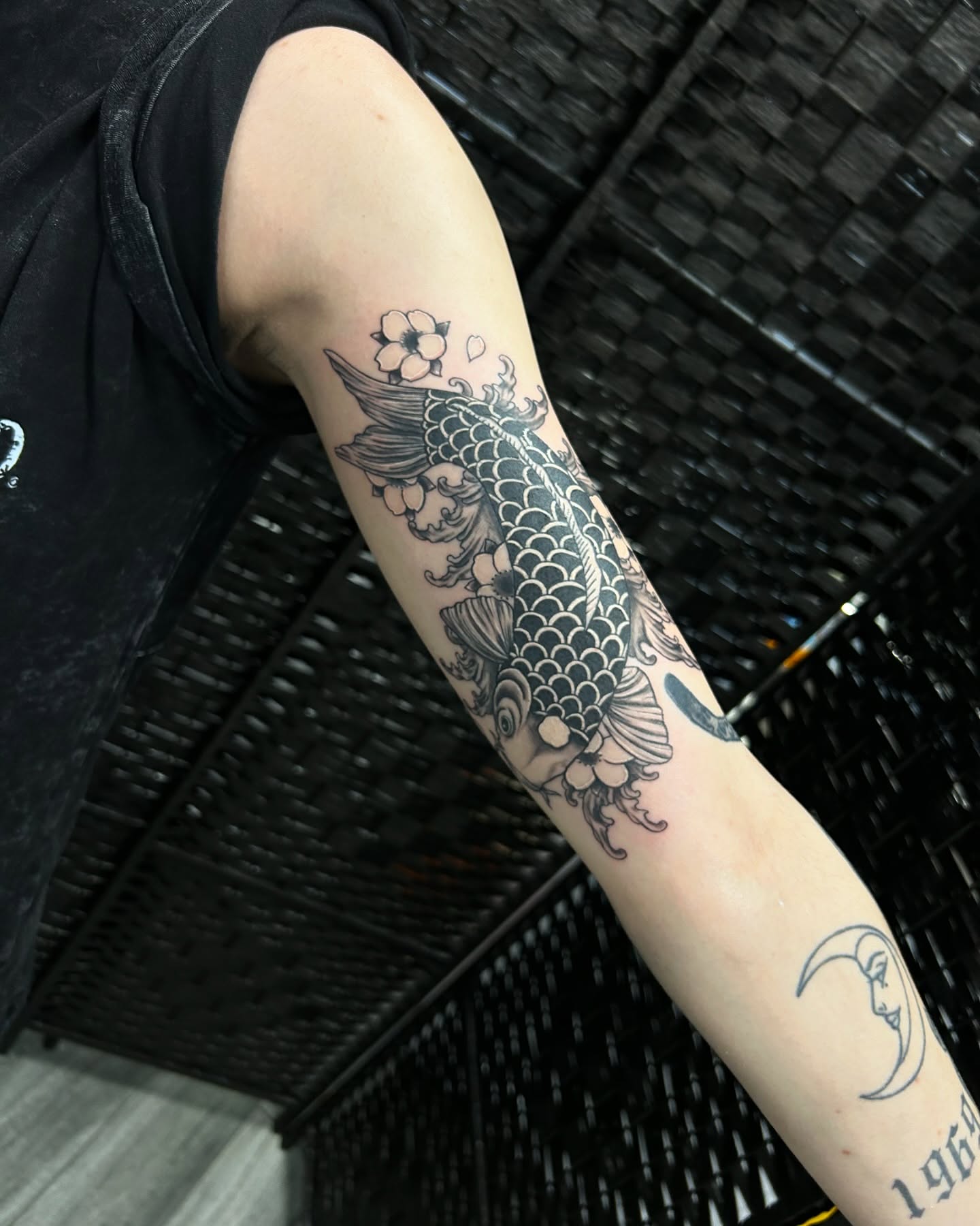 Tattoo by @brittanytattoome — black_and_grey