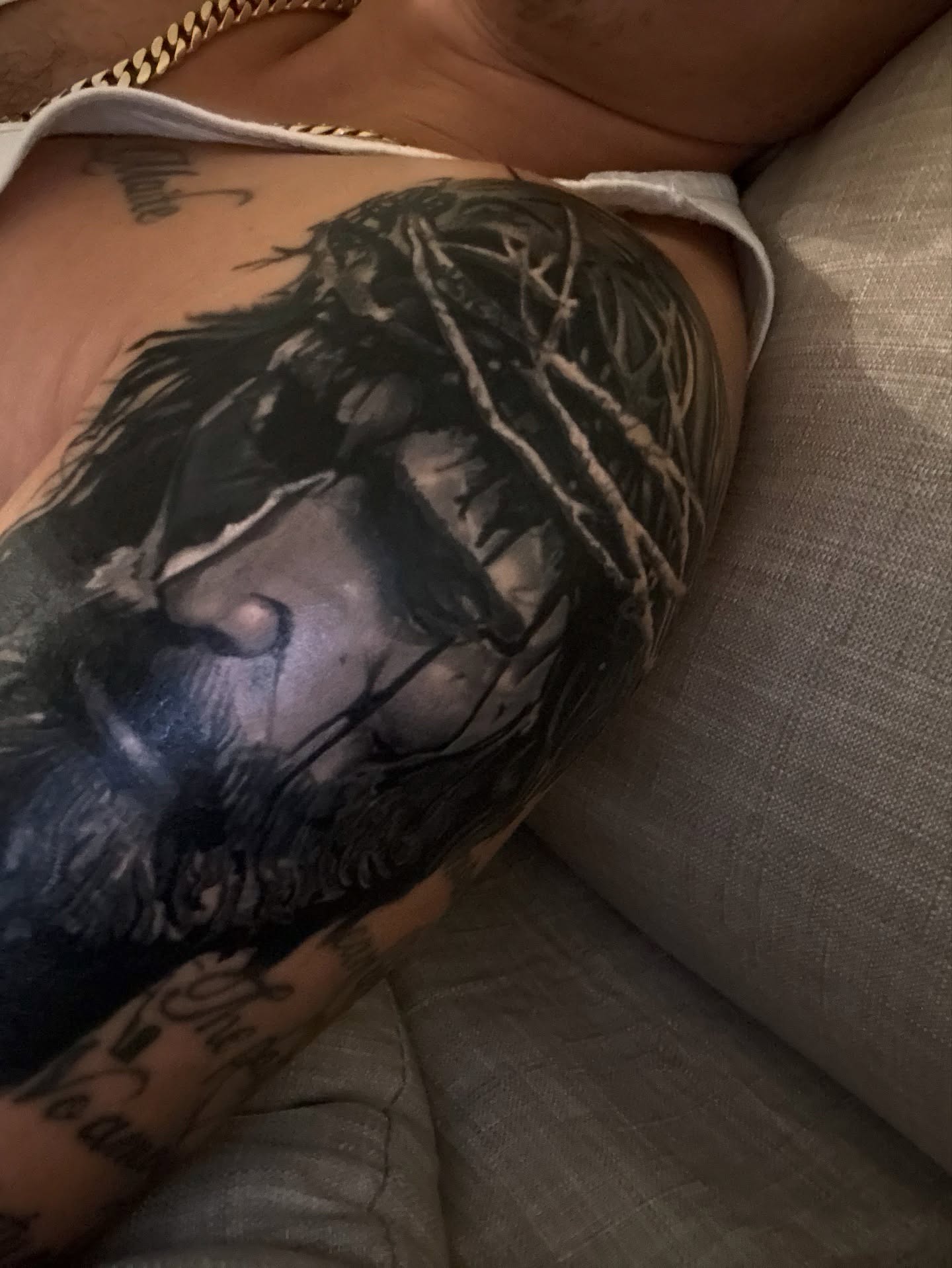Tattoo by @lmgtattoos — realism, dark_realism