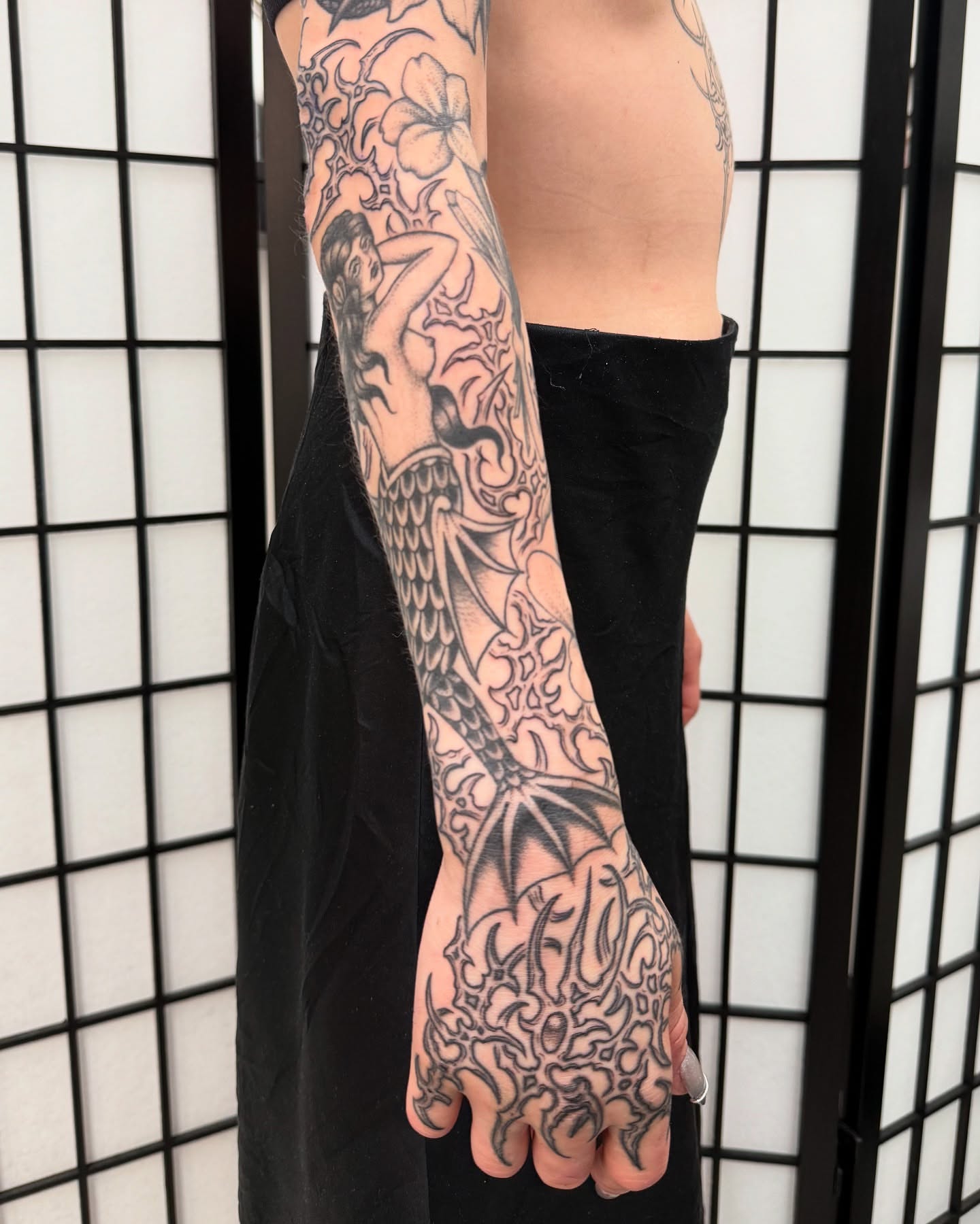 Tattoo by @blackworkboston — black_and_grey, american_traditional