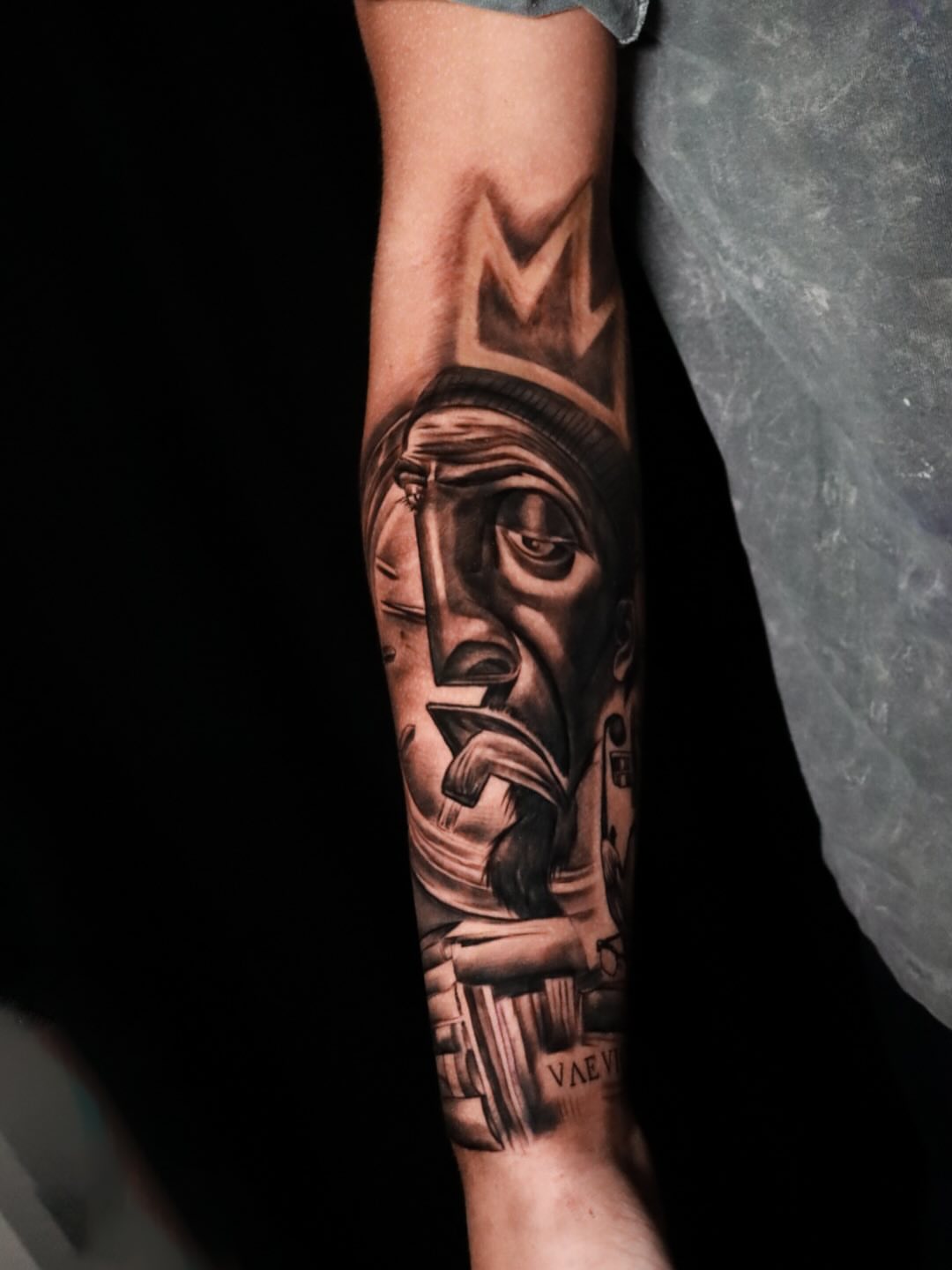 Tattoo by @alex_suarez303 — black_and_grey, realism
