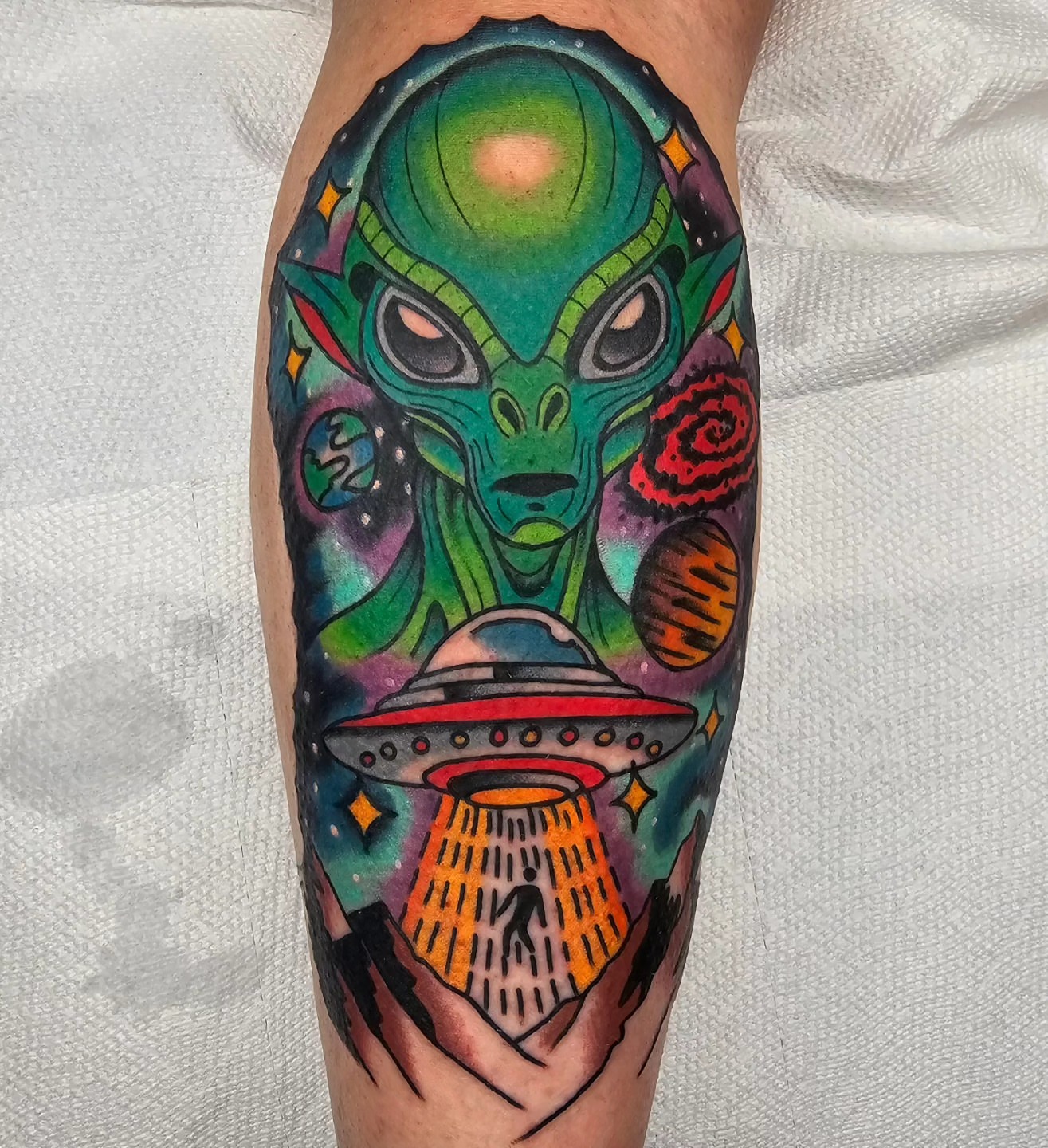 Tattoo by @tattooswithadam — new_school, illustrative