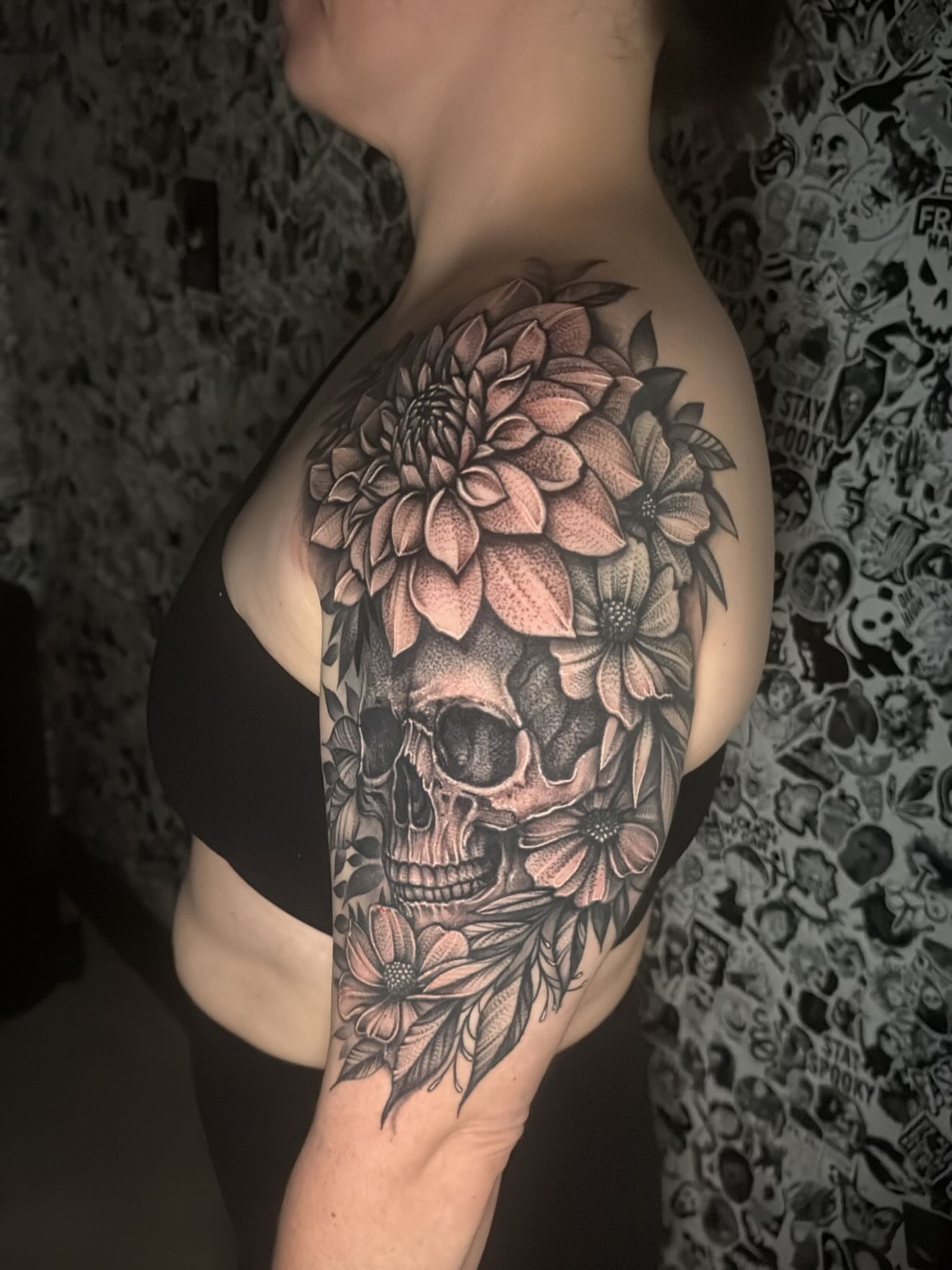Tattoo by @kee.tattoos — realism, black_and_grey