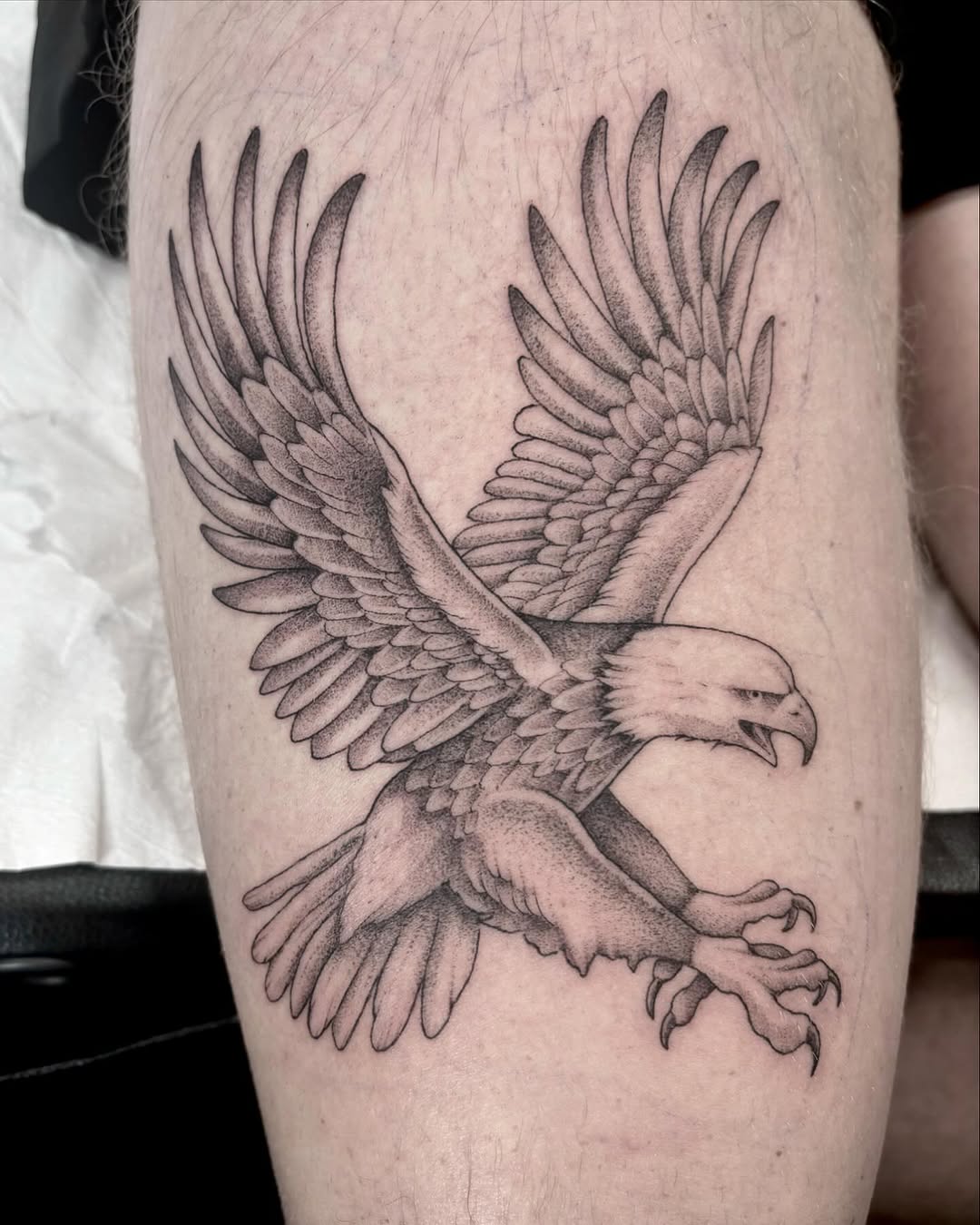 Tattoo by @zoedtattoos โ black_and_grey, realism