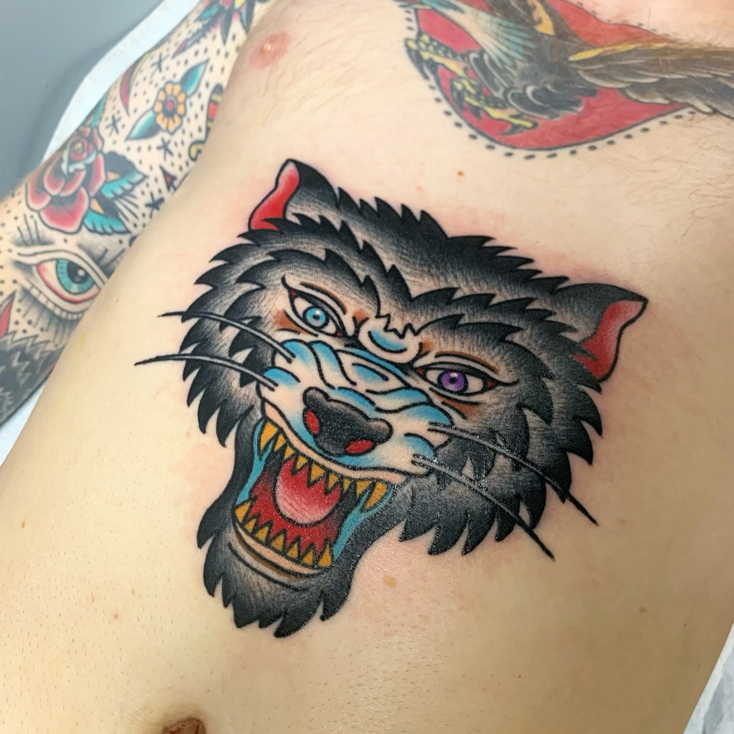 Tattoo by @thrashmoneymillionaire — american_traditional