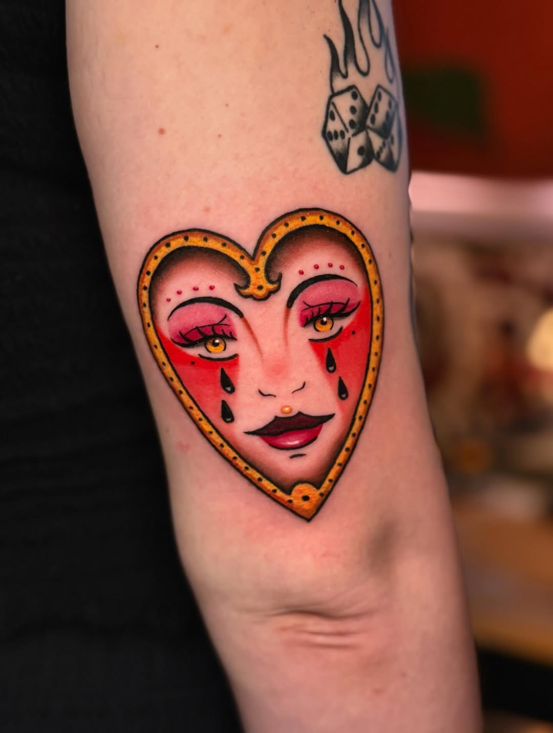 Tattoo by @slightlyorange — american_traditional