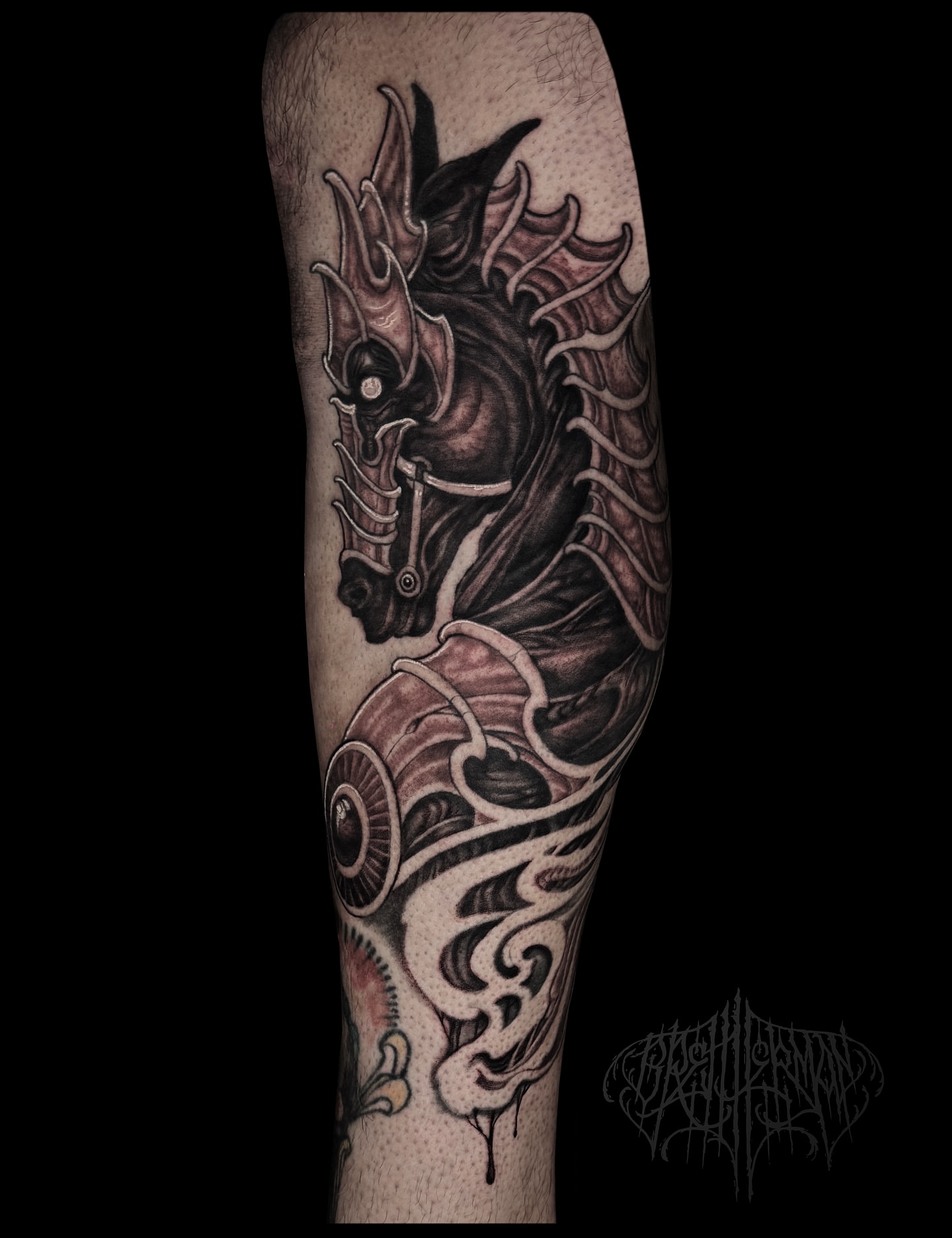 Tattoo by @brettherman — black_and_grey, realism