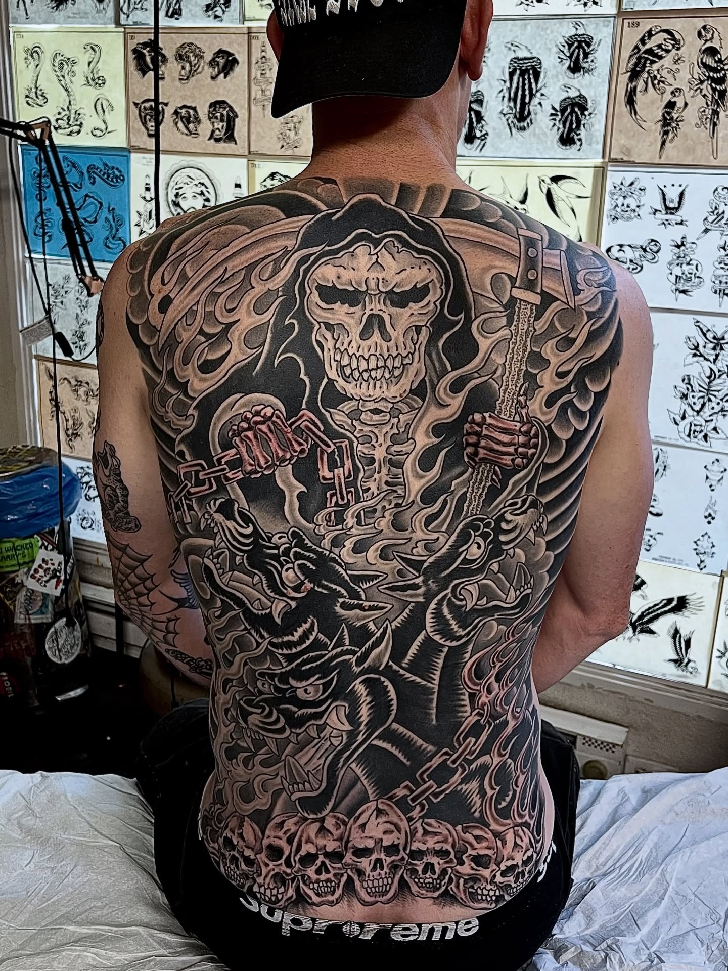 Tattoo by @graham_niles — american_traditional, black_and_grey