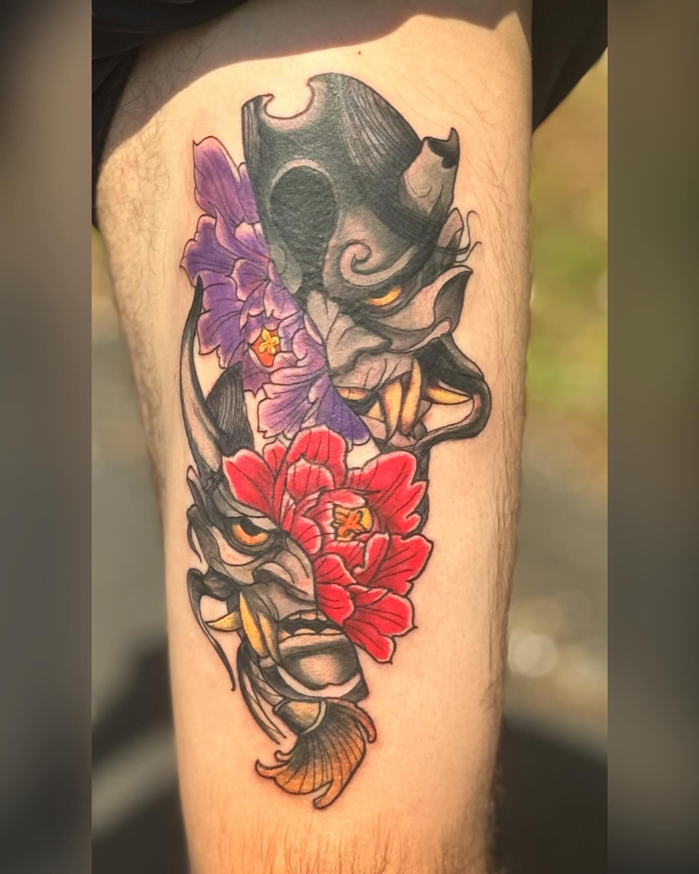 Tattoo by @chrisadkinstattoos — japanese_irezumi, neo_traditional