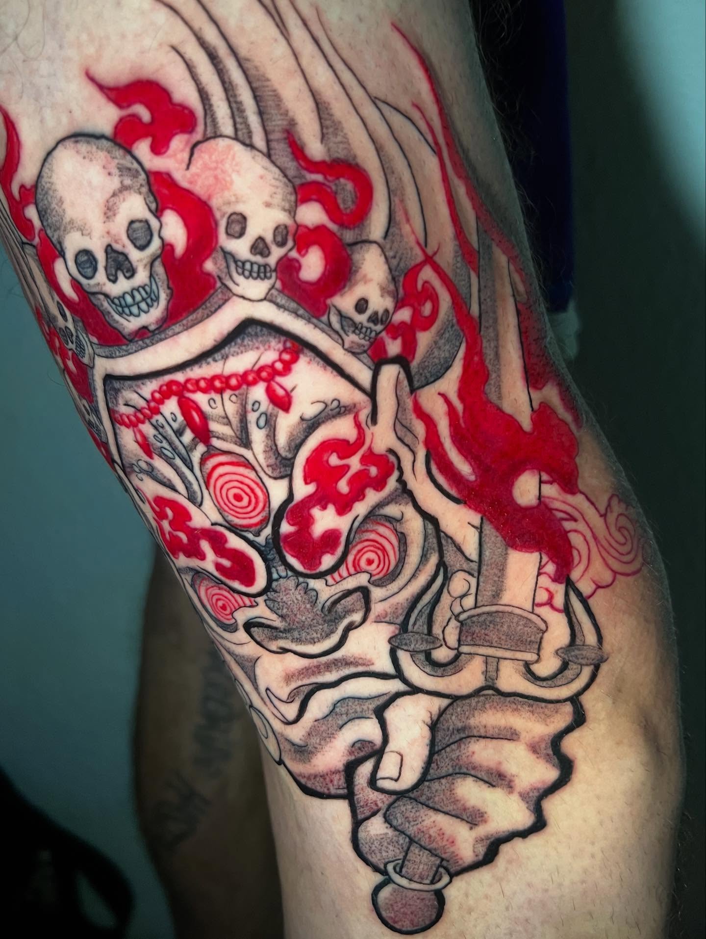 Tattoo by @alonso.rangel_ — neo_traditional, dotwork