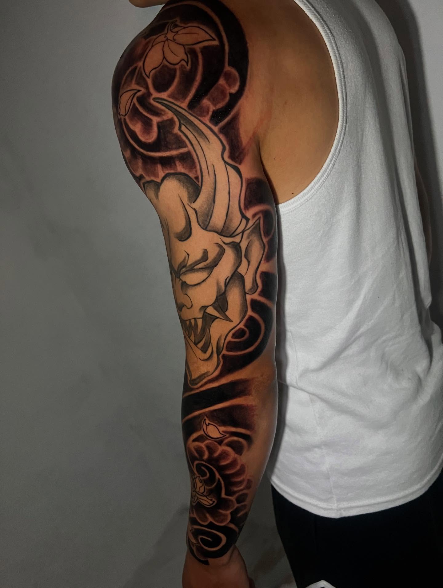 Tattoo by @alonso.rangel_ — black_and_grey, realism