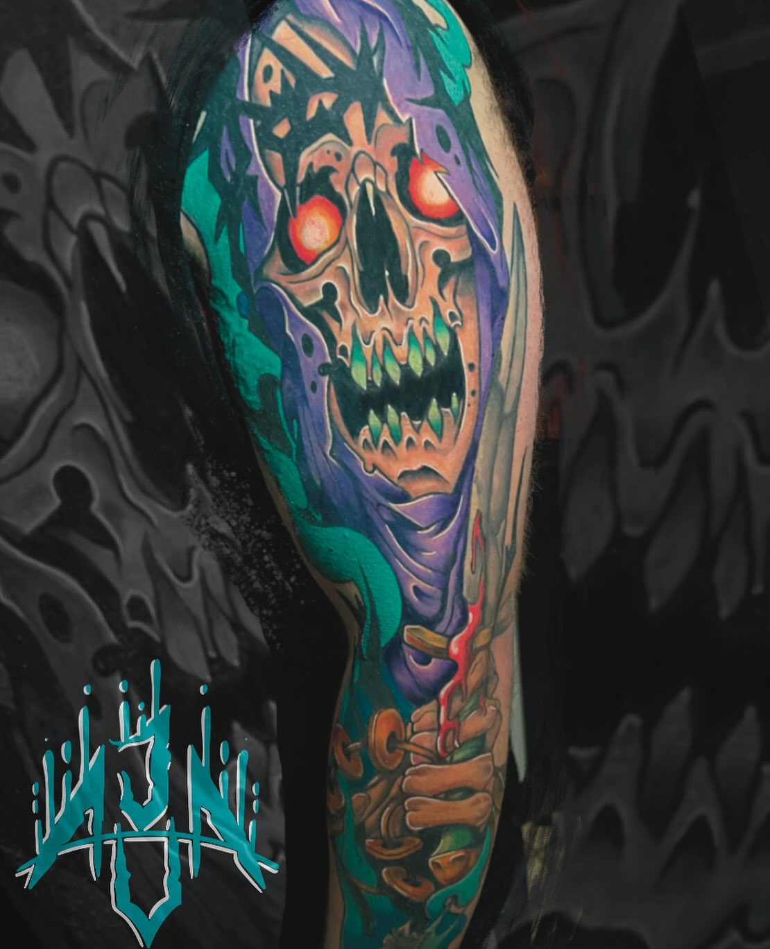 Tattoo by @art.abuse — dark_realism