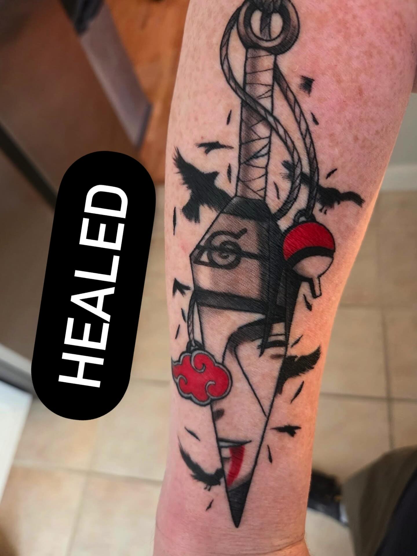 Tattoo by @chadmc509 — anime