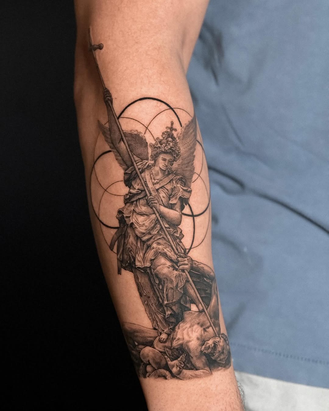 Tattoo by @blackbird_tattooer — realism, black_and_grey