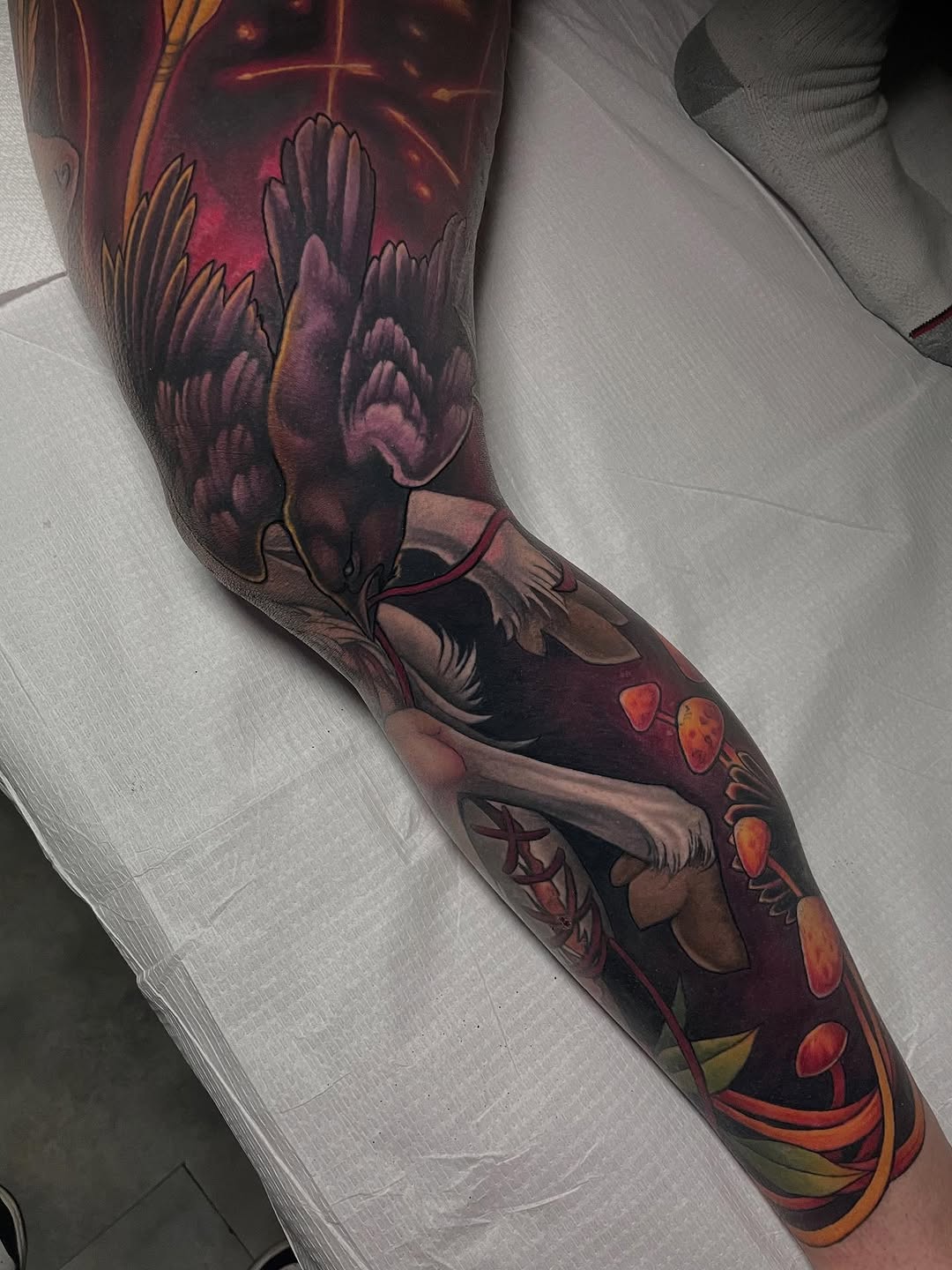 Tattoo by @leahmarietattoo — realism, dark_realism