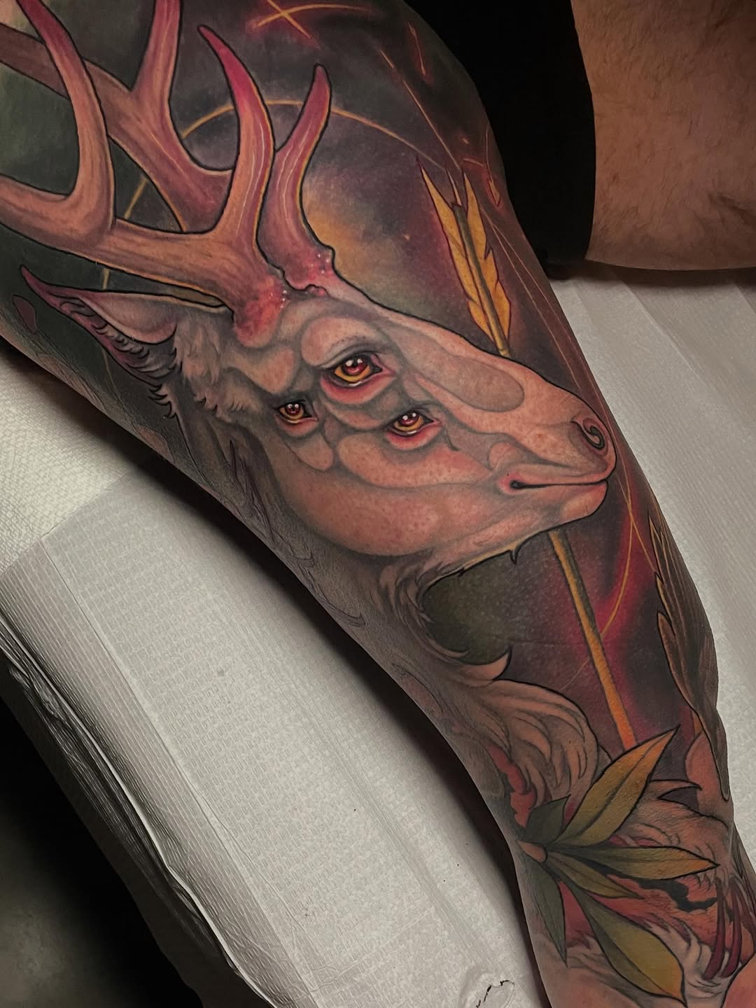 Tattoo by @leahmarietattoo — realism, surrealism