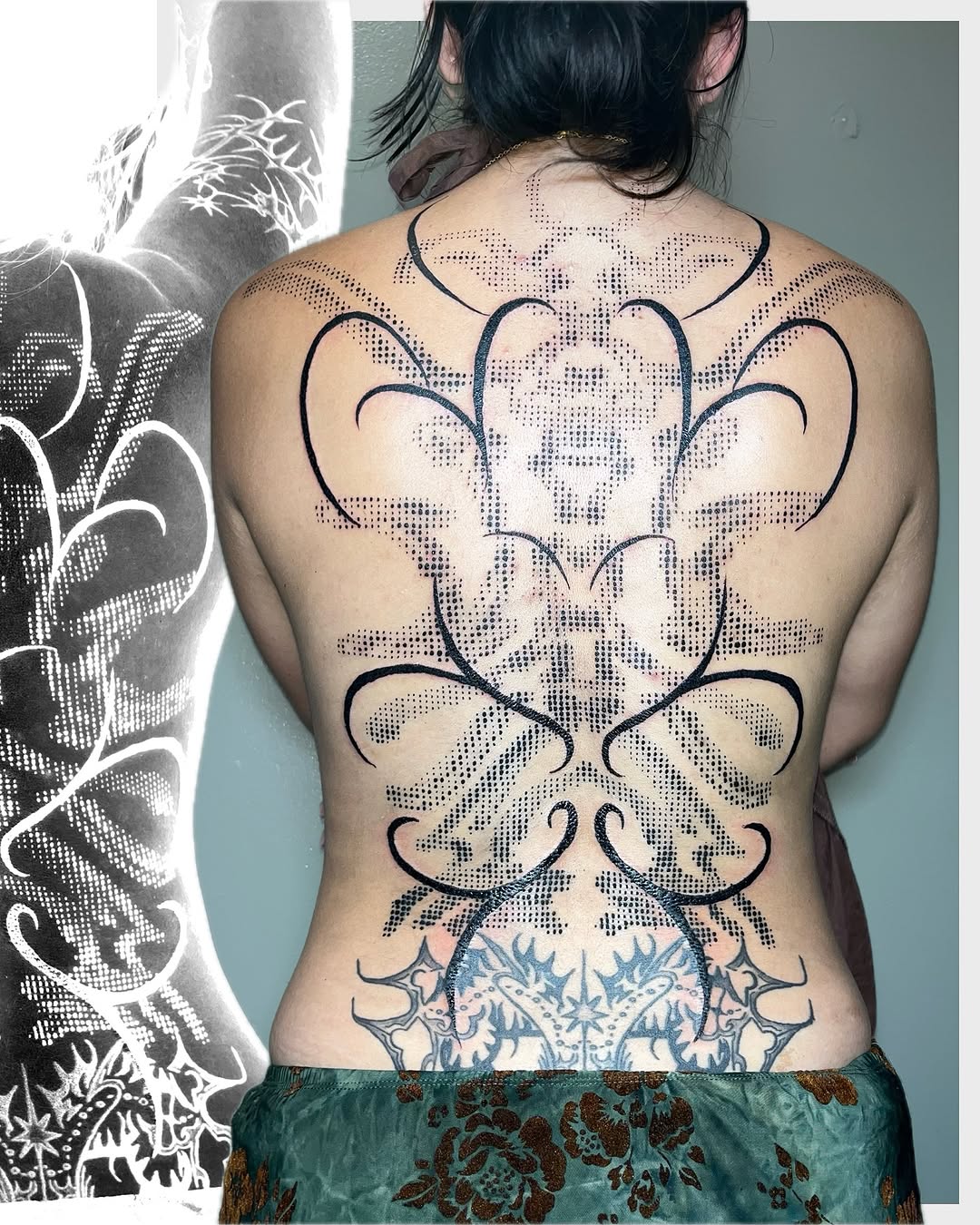 Tattoo by @sugarscab — dotwork, ornamental