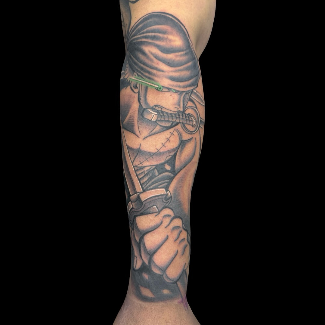 Tattoo by @tattooedbyvicc — realism, black_and_grey