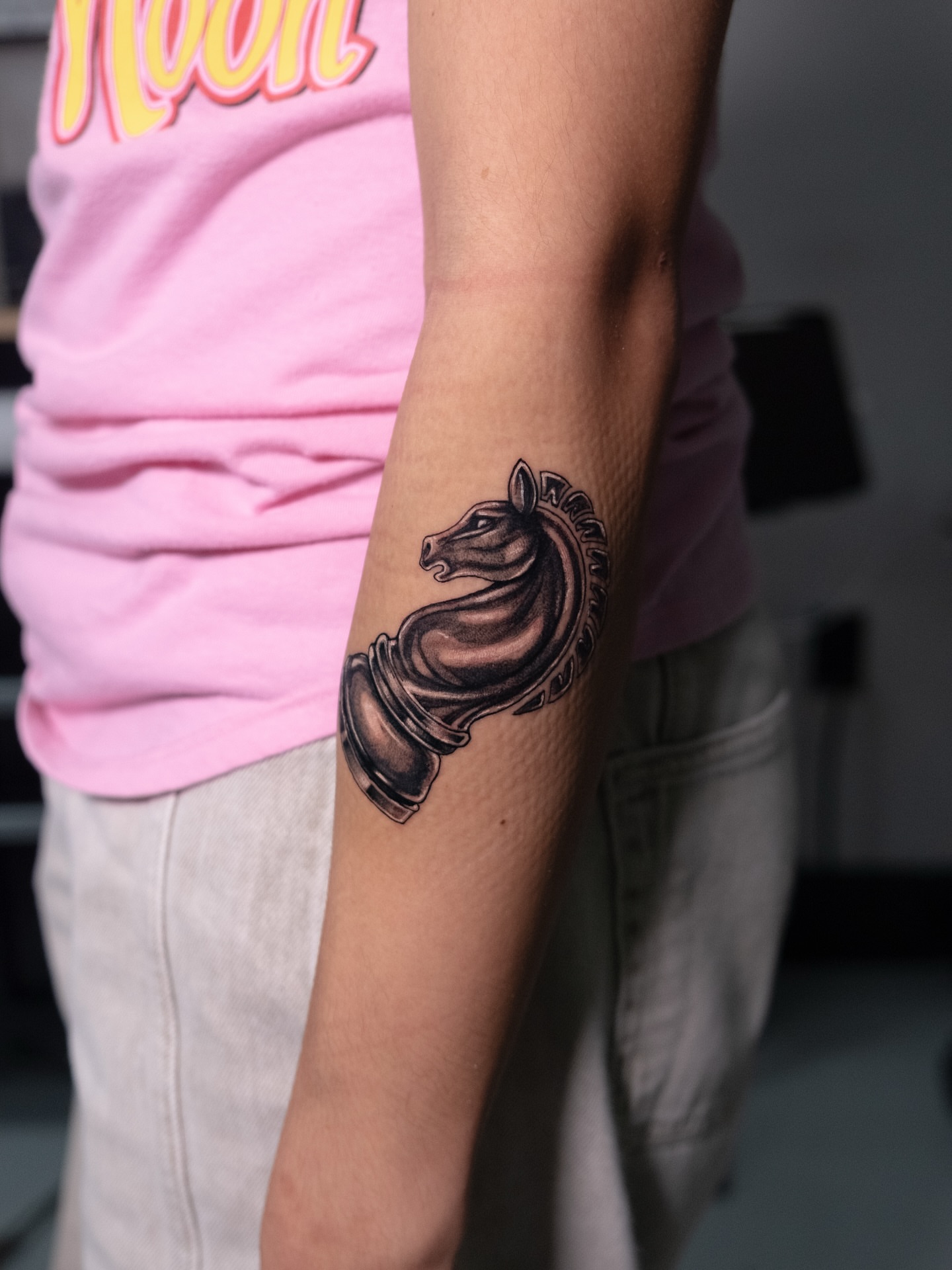 Tattoo by @eriktats13 — black_and_grey