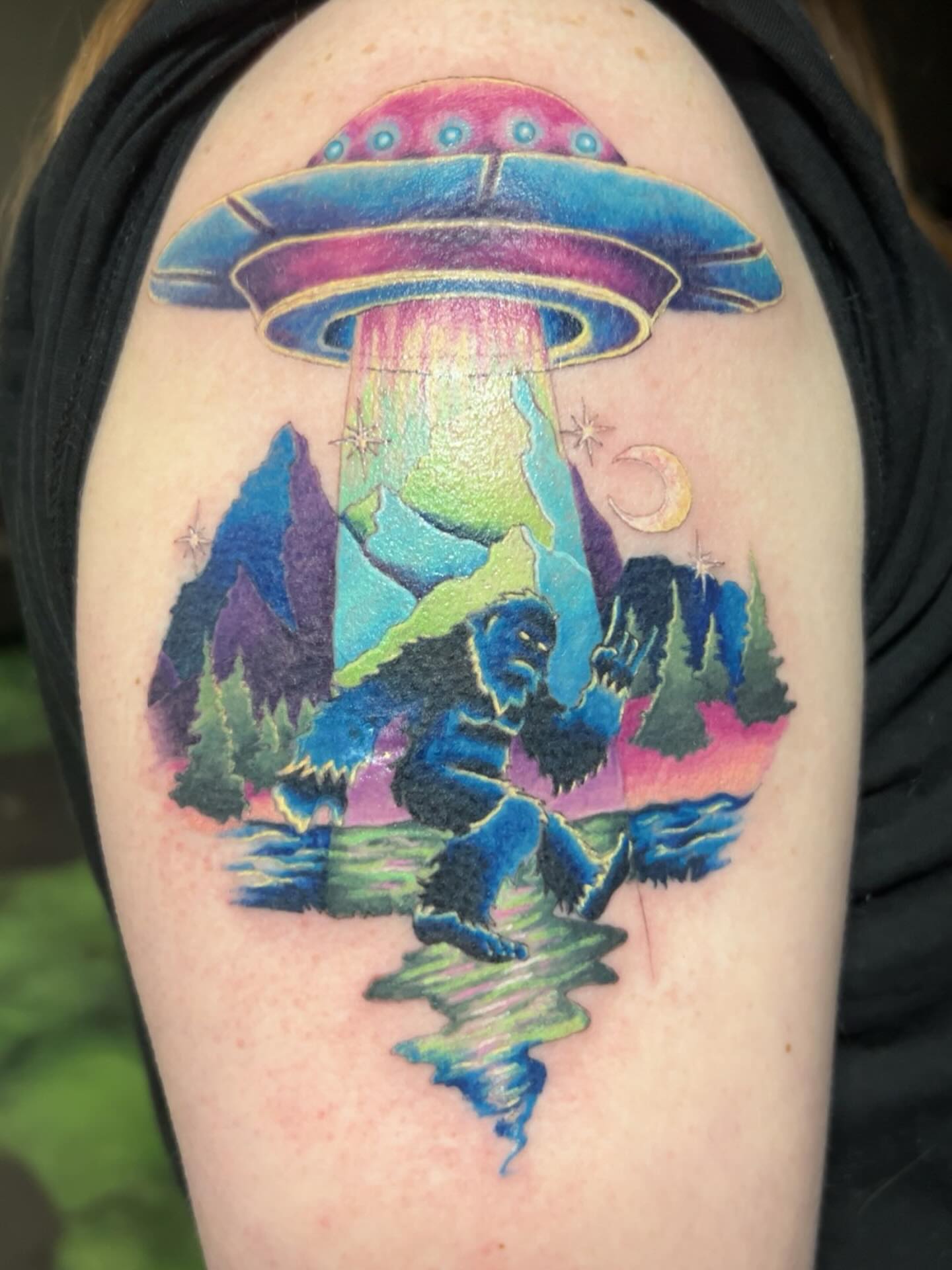 Tattoo by @little.inkedfaerie — new_school, illustrative